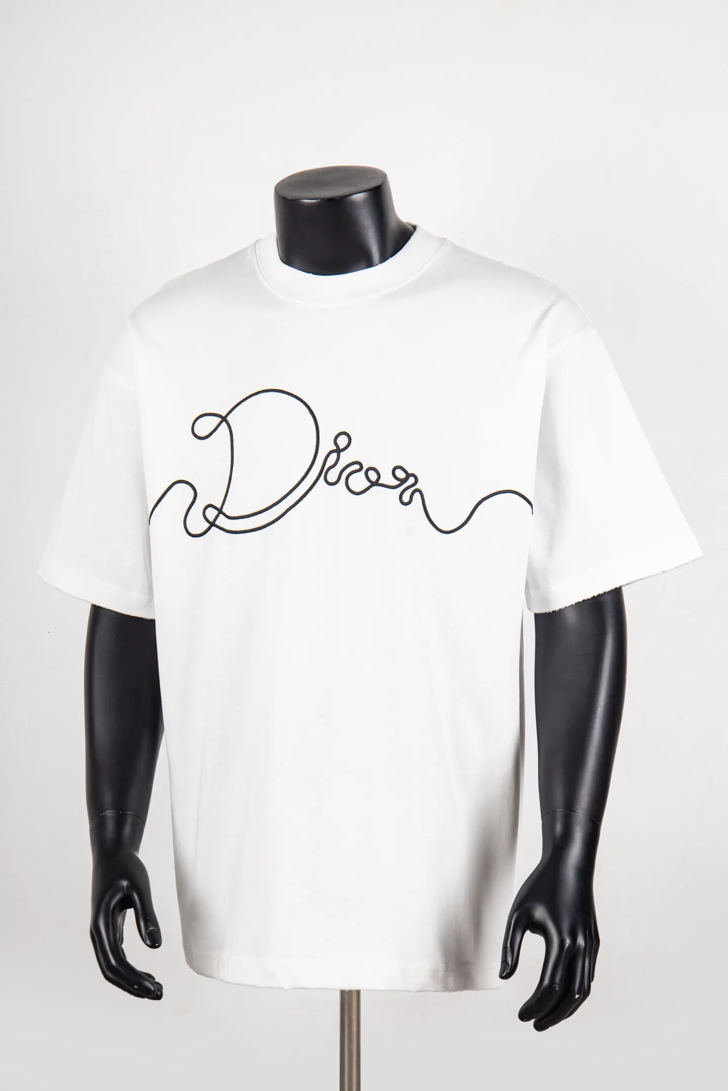 Embroidered Logo Cotton T-Shirt D11912273