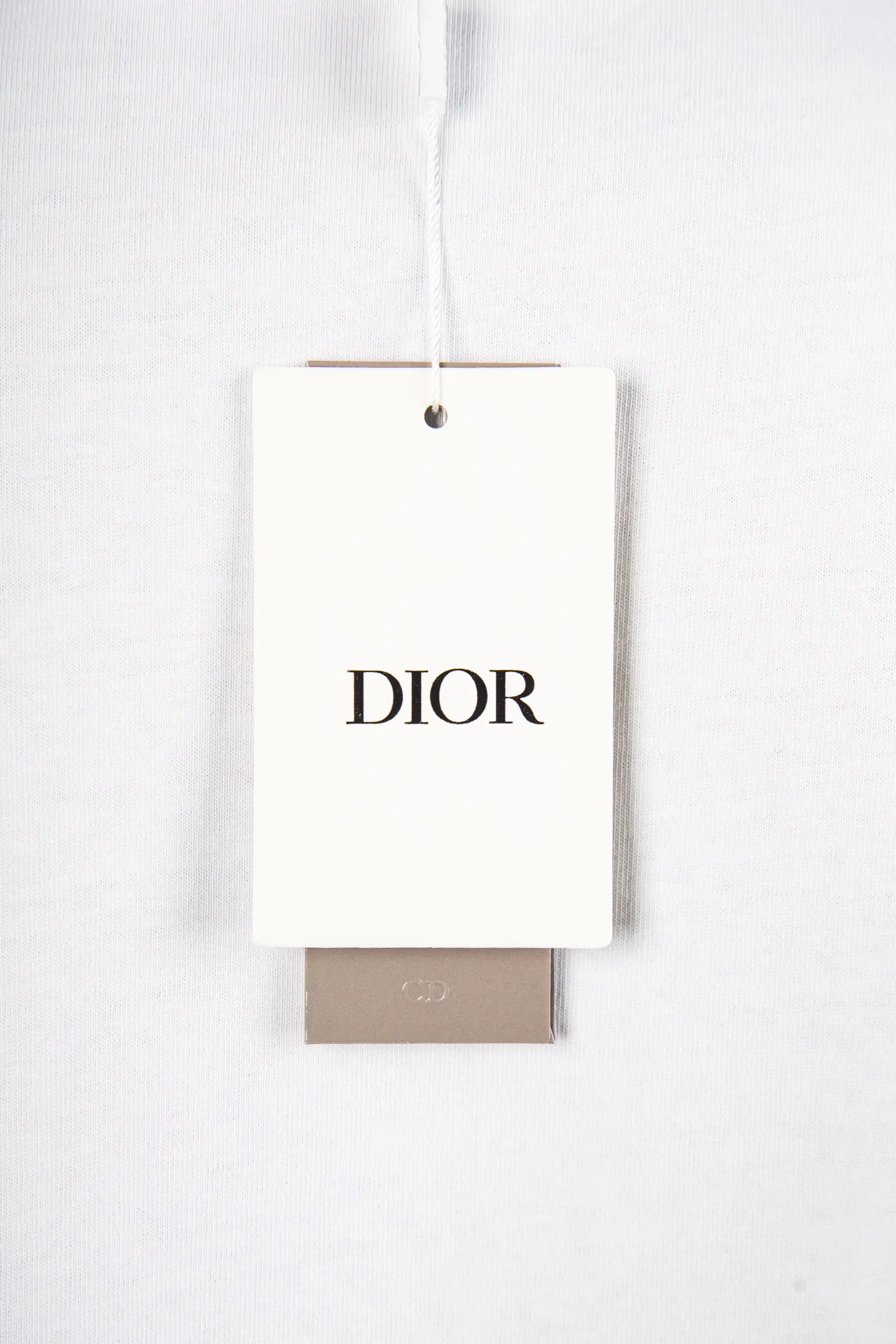 Embroidered Logo Cotton T-Shirt D11912273 — view 9