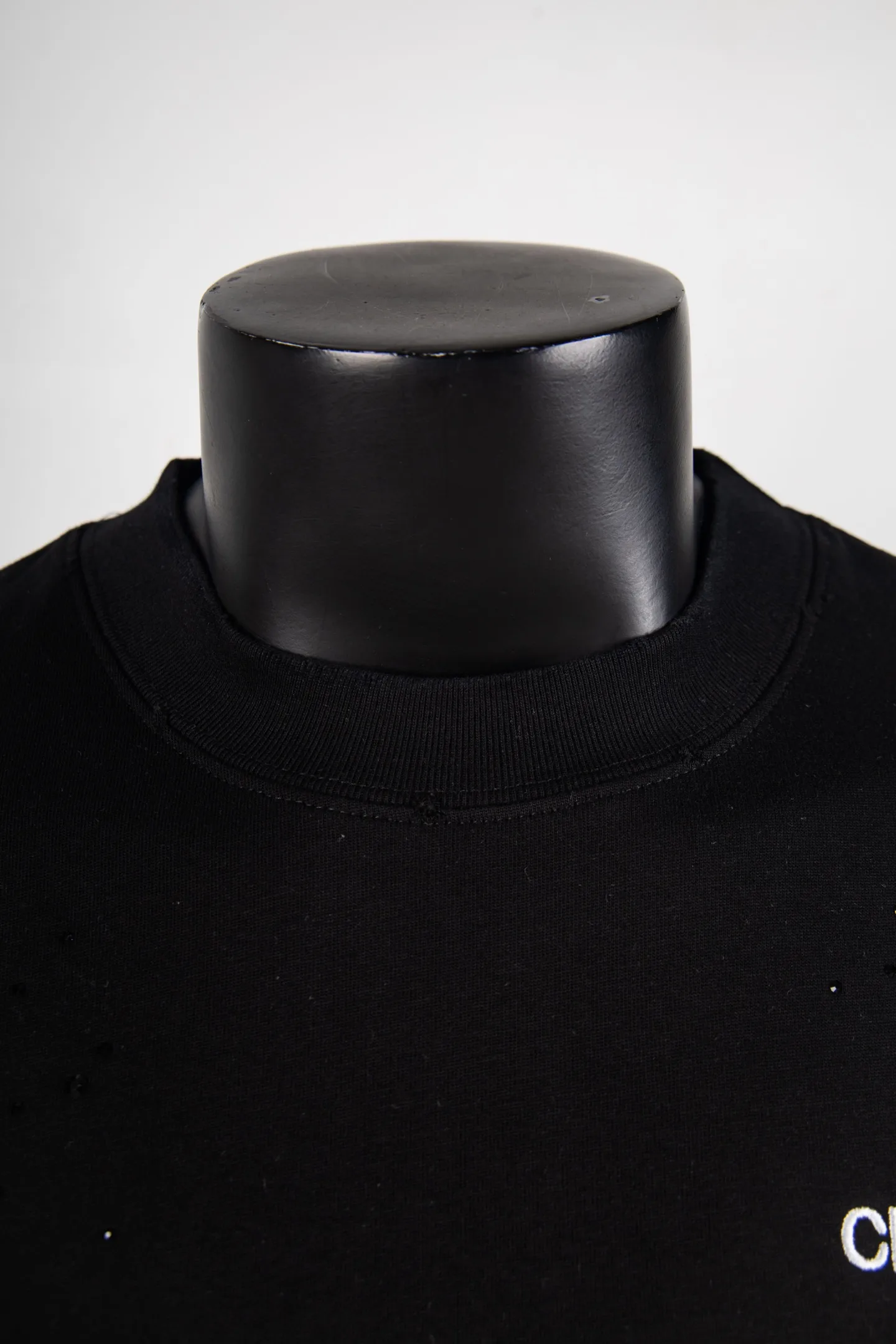 Rhinestone Embroidered Logo T-Shirt D12512274 — view 3