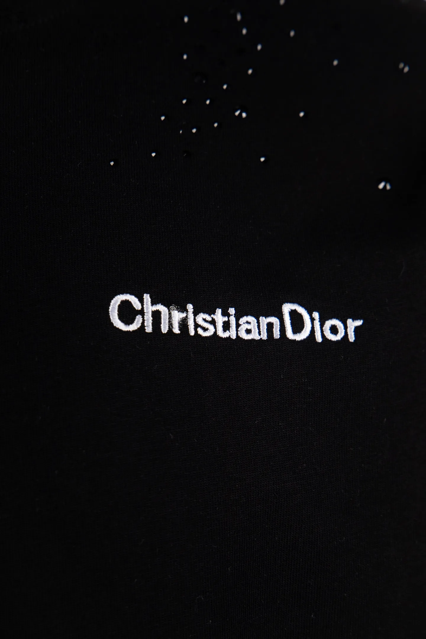Rhinestone Embroidered Logo T-Shirt D12512274 — view 5