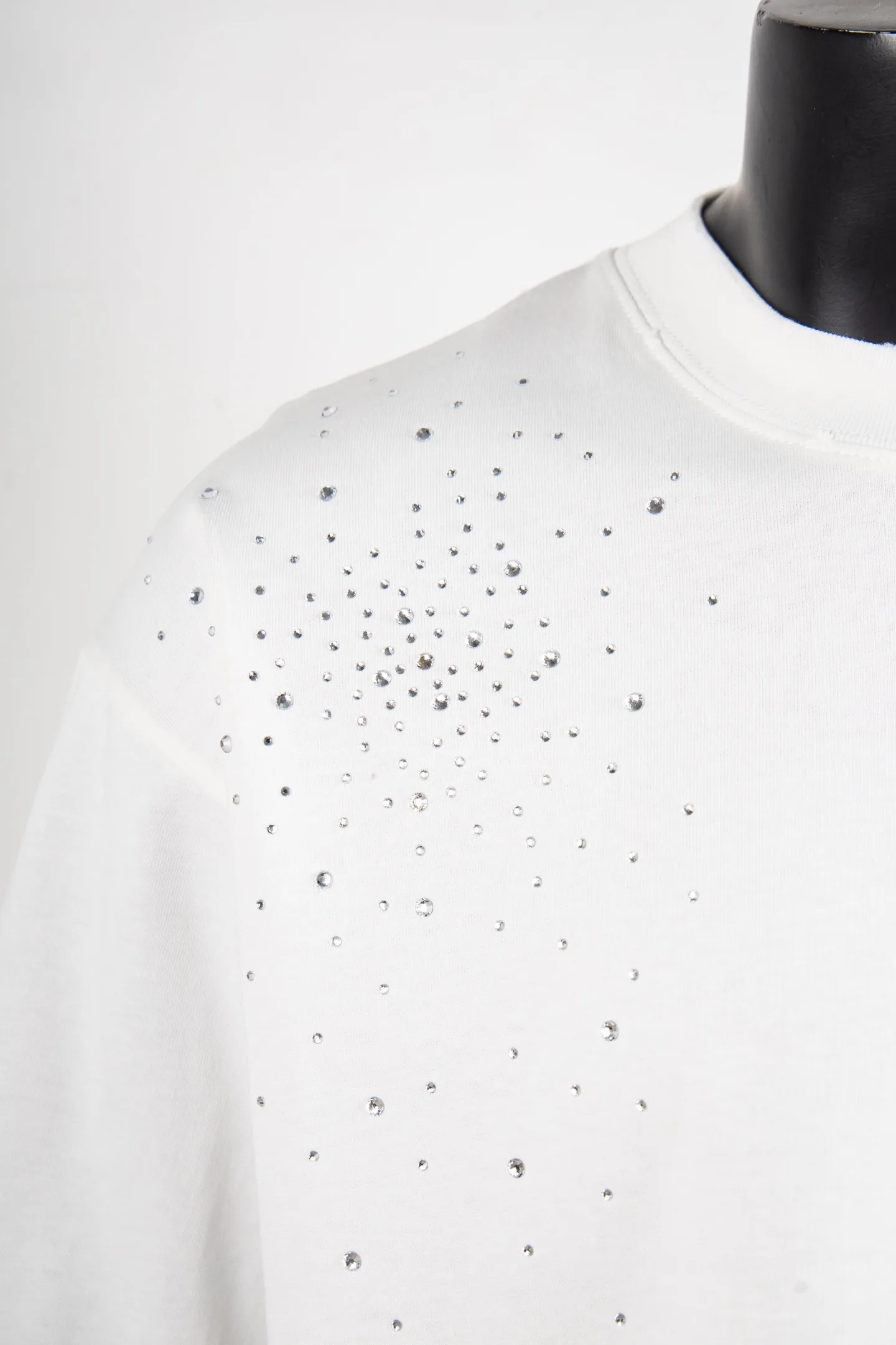 Embellished Logo Cotton T-Shirt D12512275 — view 6