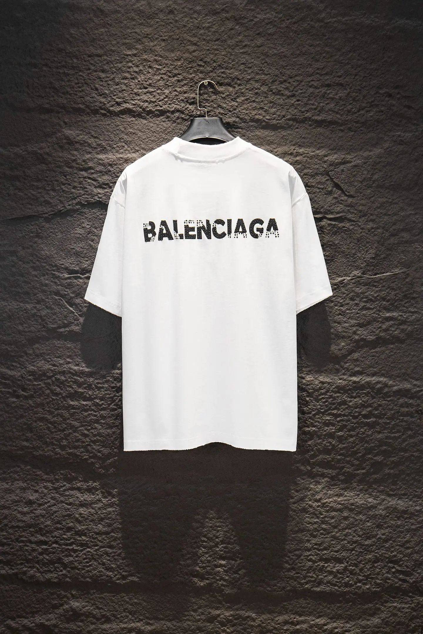 Distressed Embellished Oversized T-Shirt D12514990 — view 2
