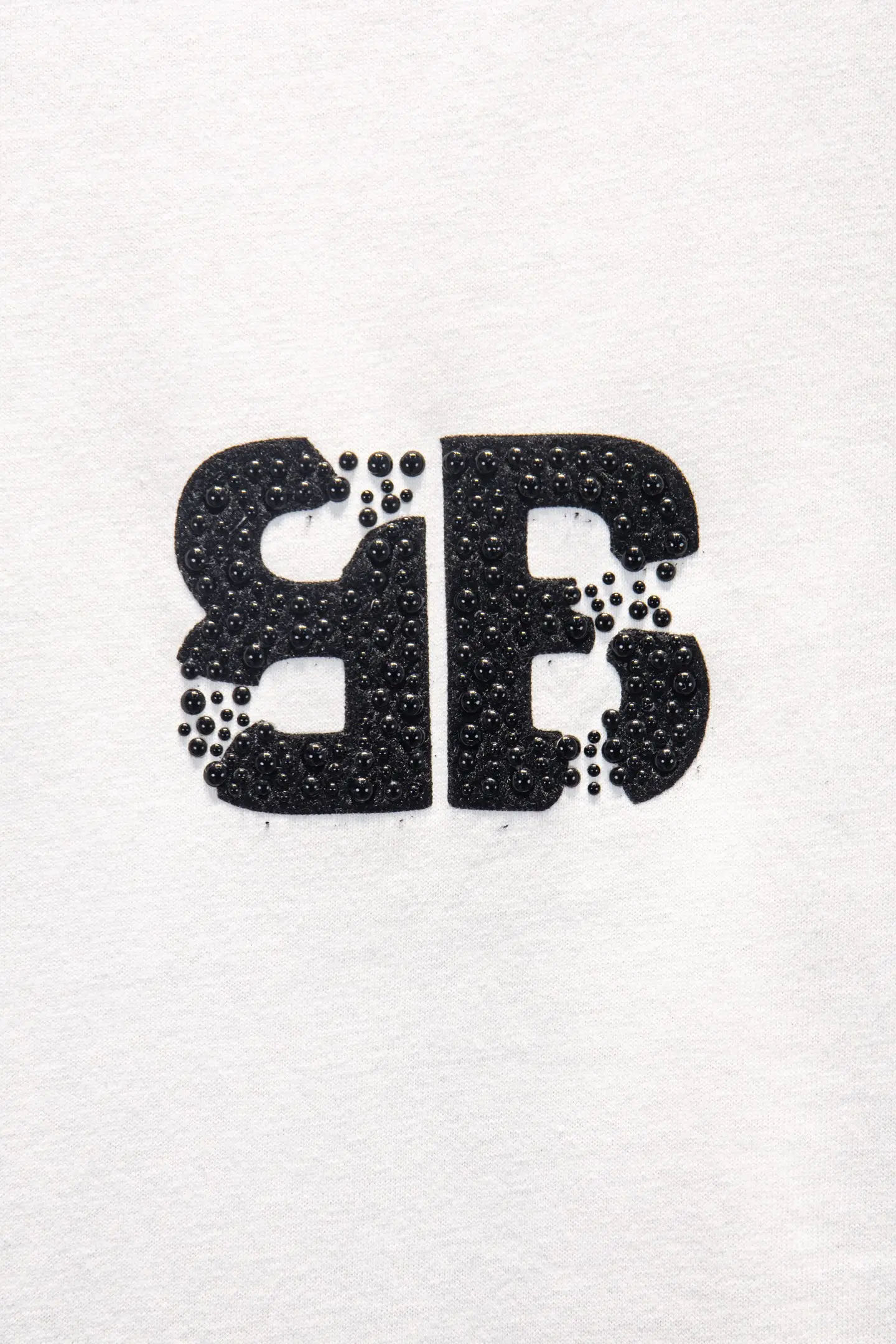Distressed Embellished Oversized T-Shirt D12514990 — view 4