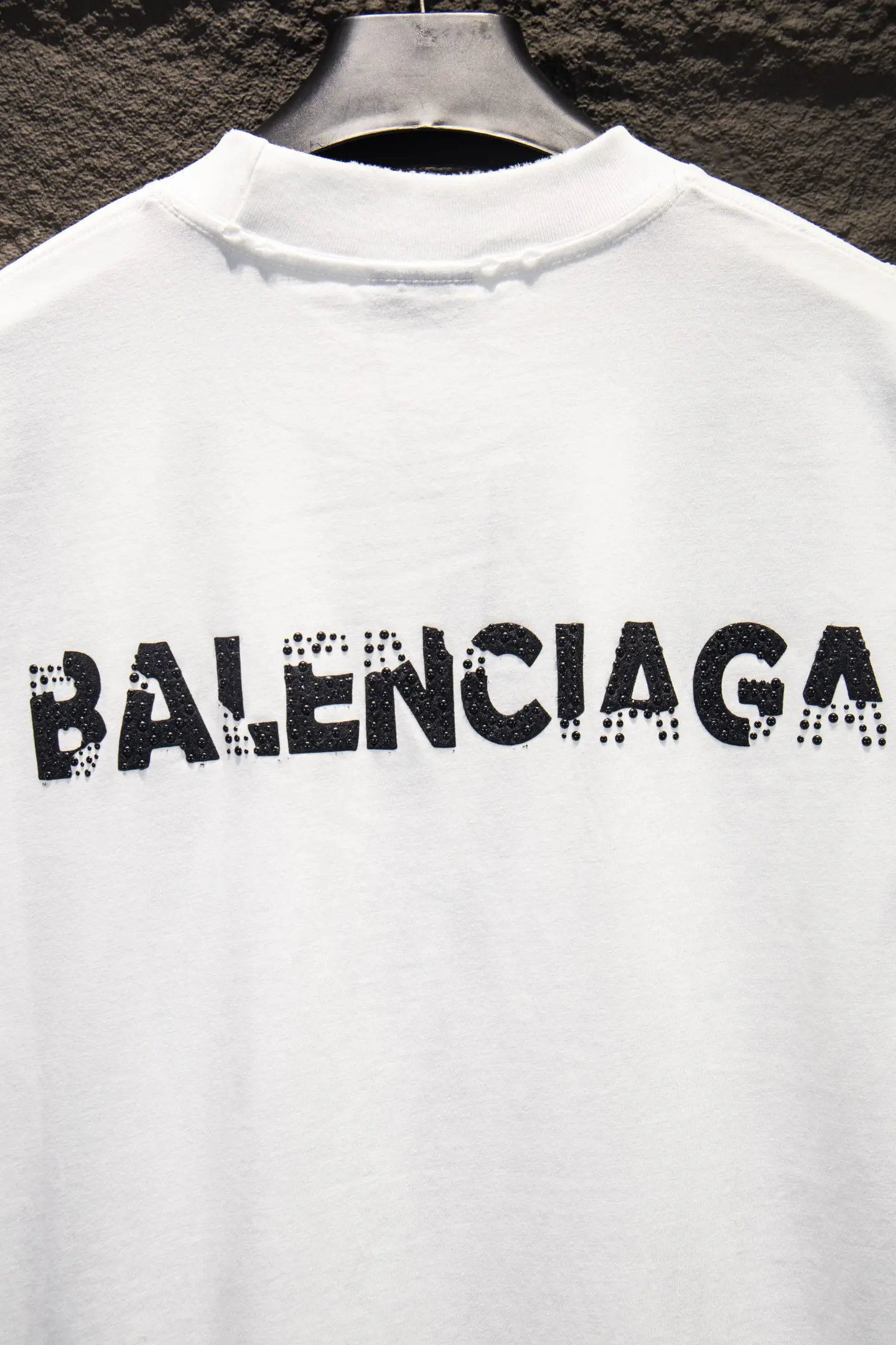 Distressed Embellished Oversized T-Shirt D12514990 — view 5