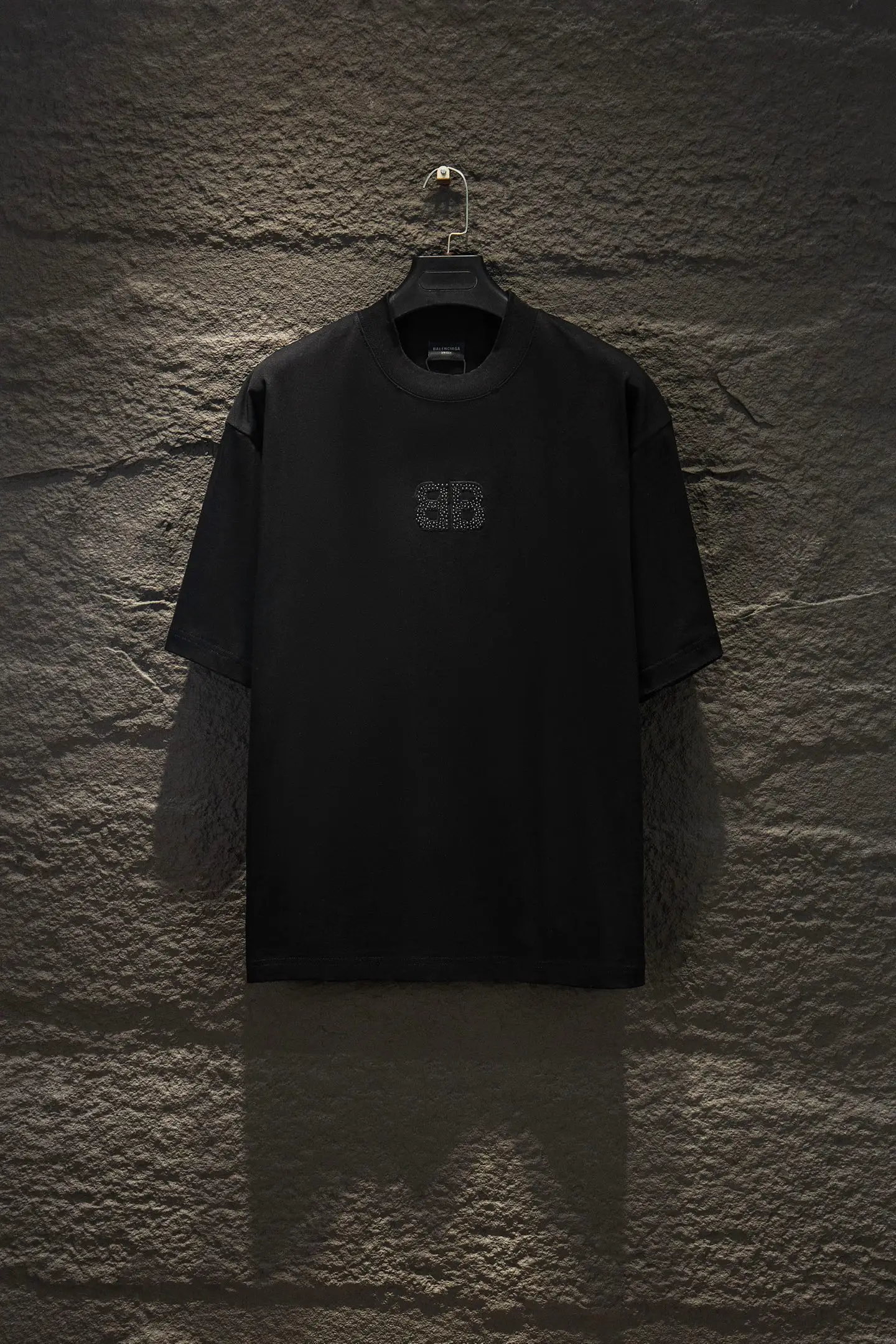 Embellished Logo Oversized Cotton T-Shirt D12514991
