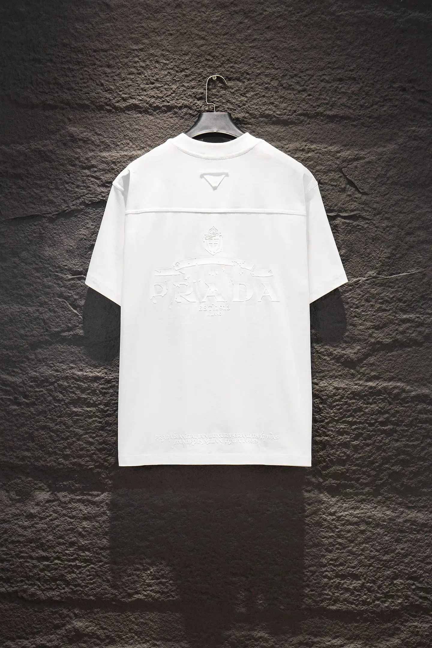Logo-Appliqué Oversized Cotton T-Shirt D12915073 — view 2