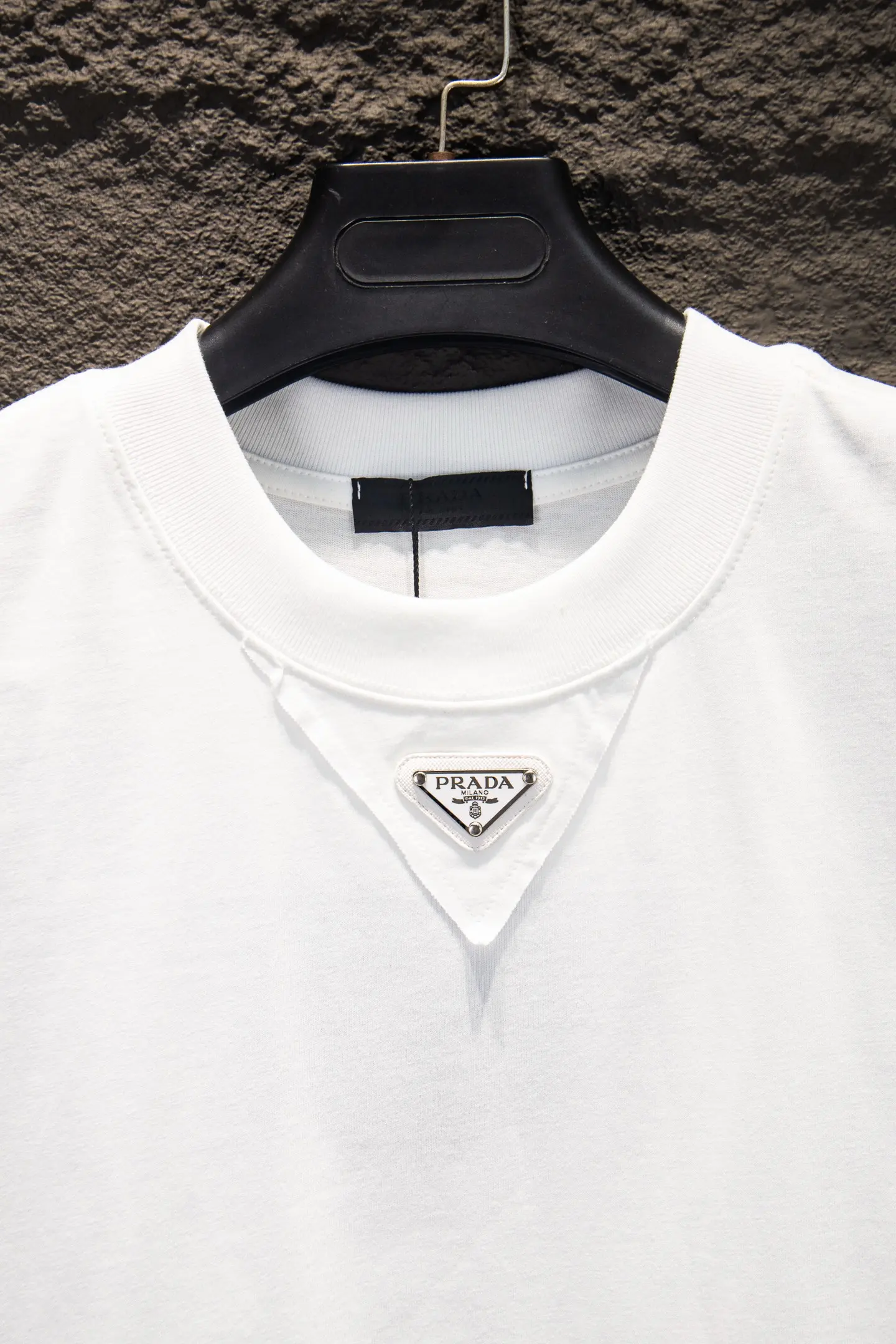 Logo-Appliqué Oversized Cotton T-Shirt D12915073 — view 3