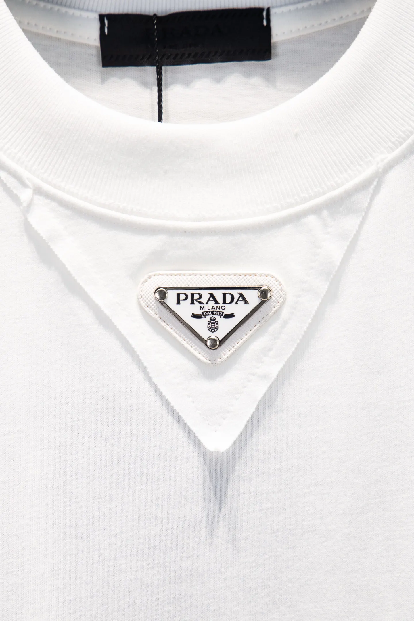 Logo-Appliqué Oversized Cotton T-Shirt D12915073 — view 4