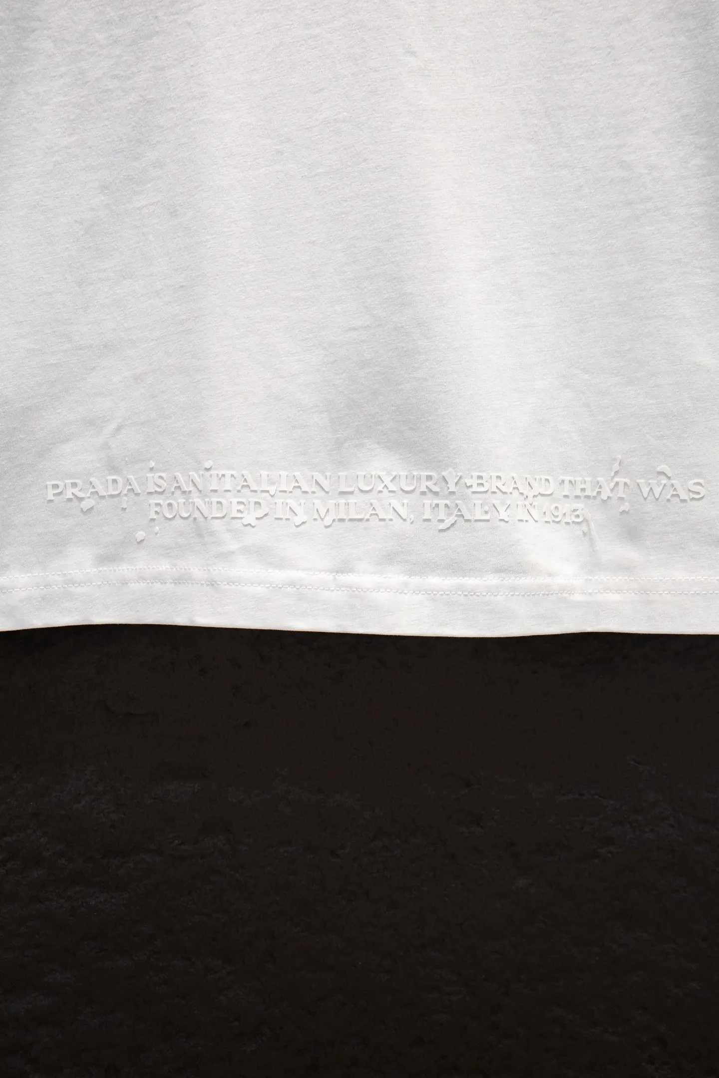 Logo-Appliqué Oversized Cotton T-Shirt D12915073 — view 7