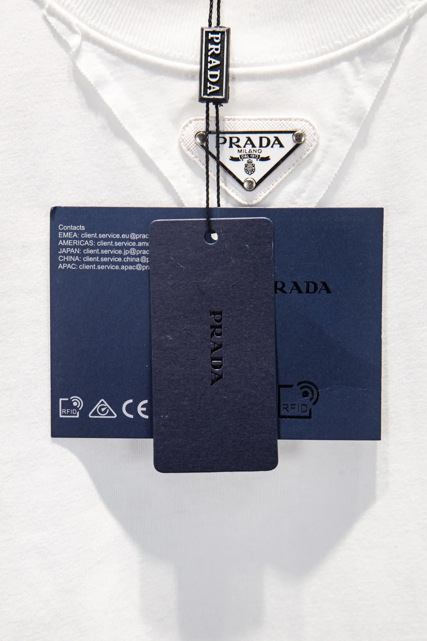 Logo-Appliqué Oversized Cotton T-Shirt D12915073 — view 8