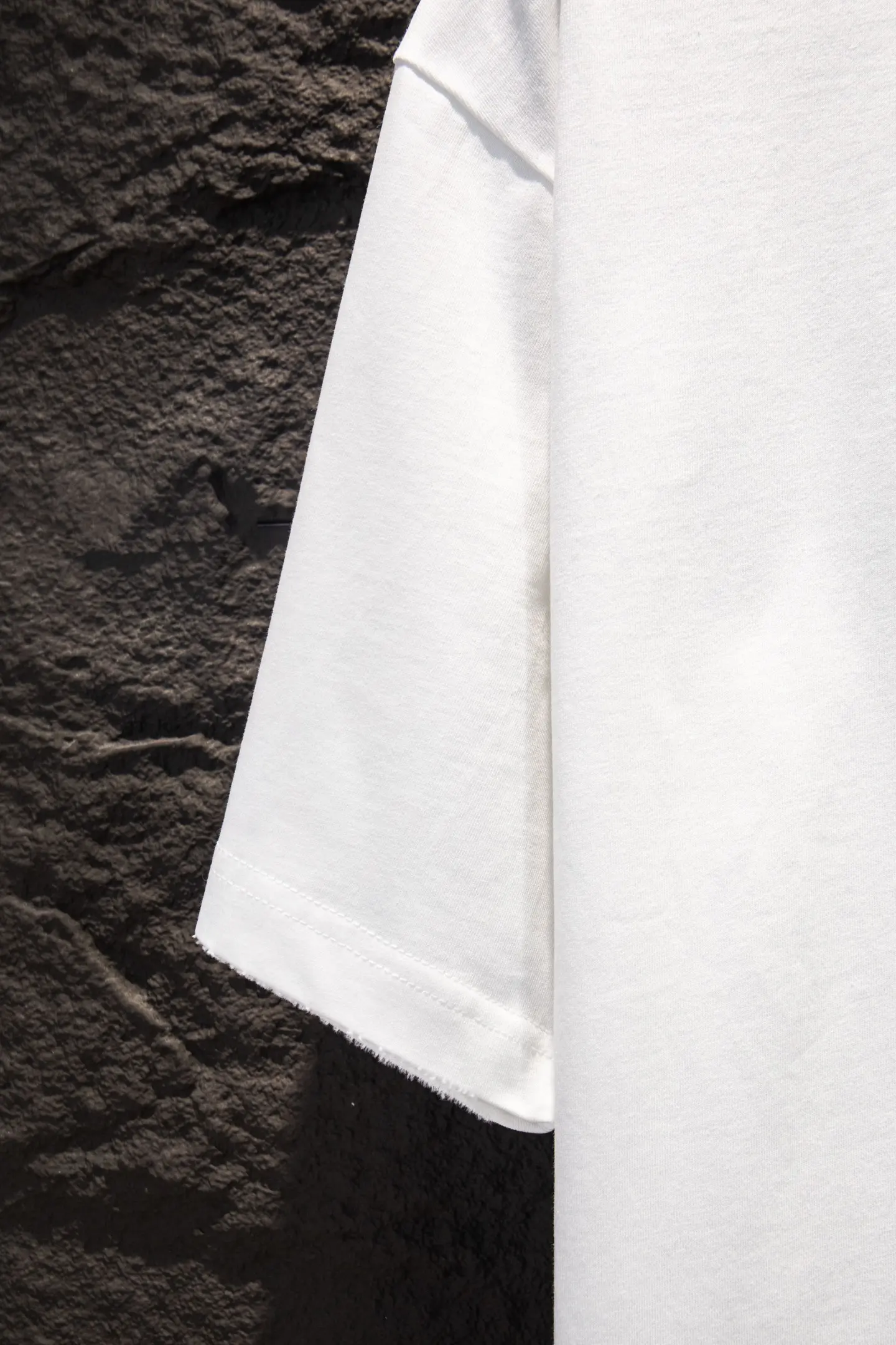 Logo-Print Distressed Cotton T-Shirt D12515071 — view 7