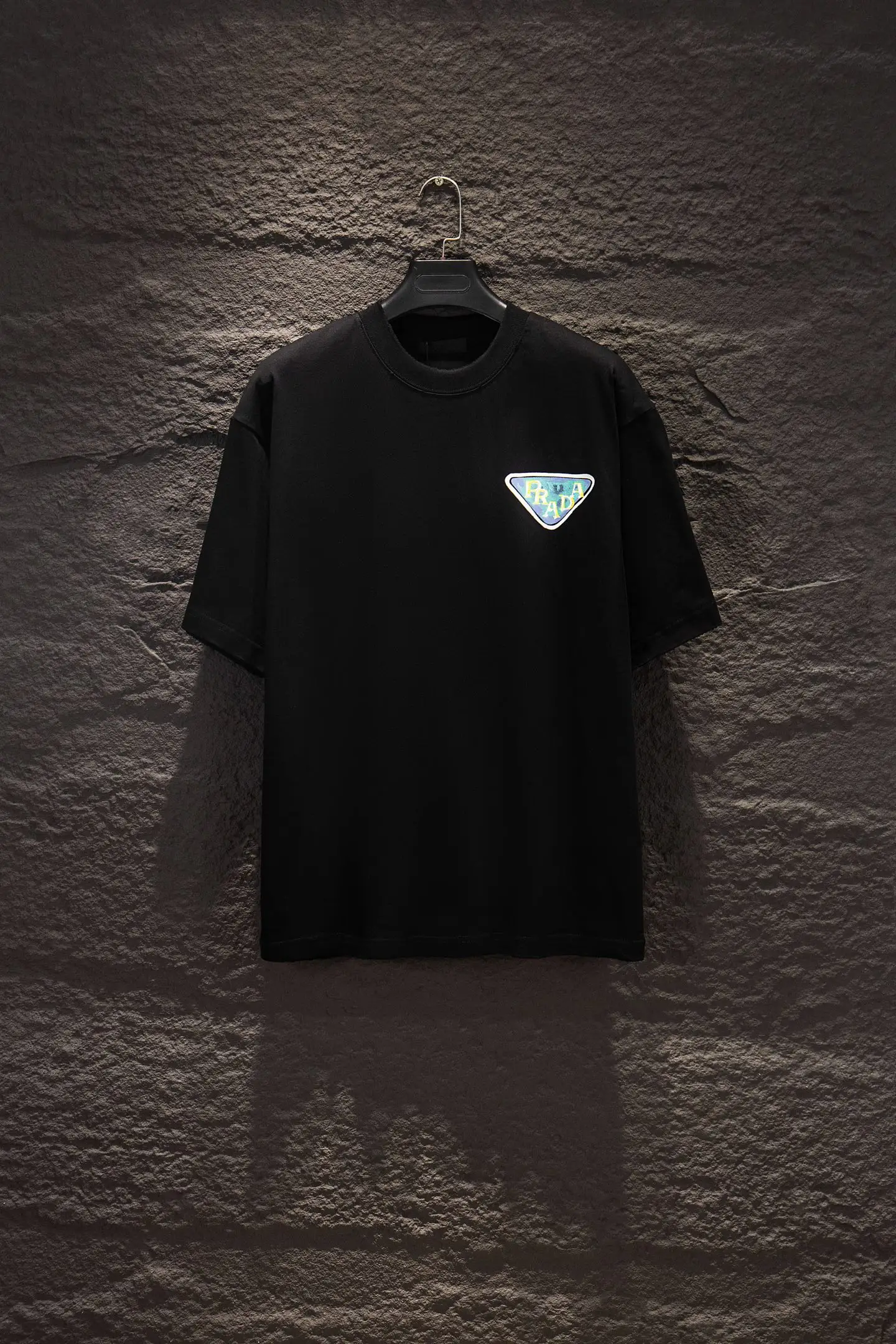 Graffiti Logo Oversized Cotton T-Shirt D12515072