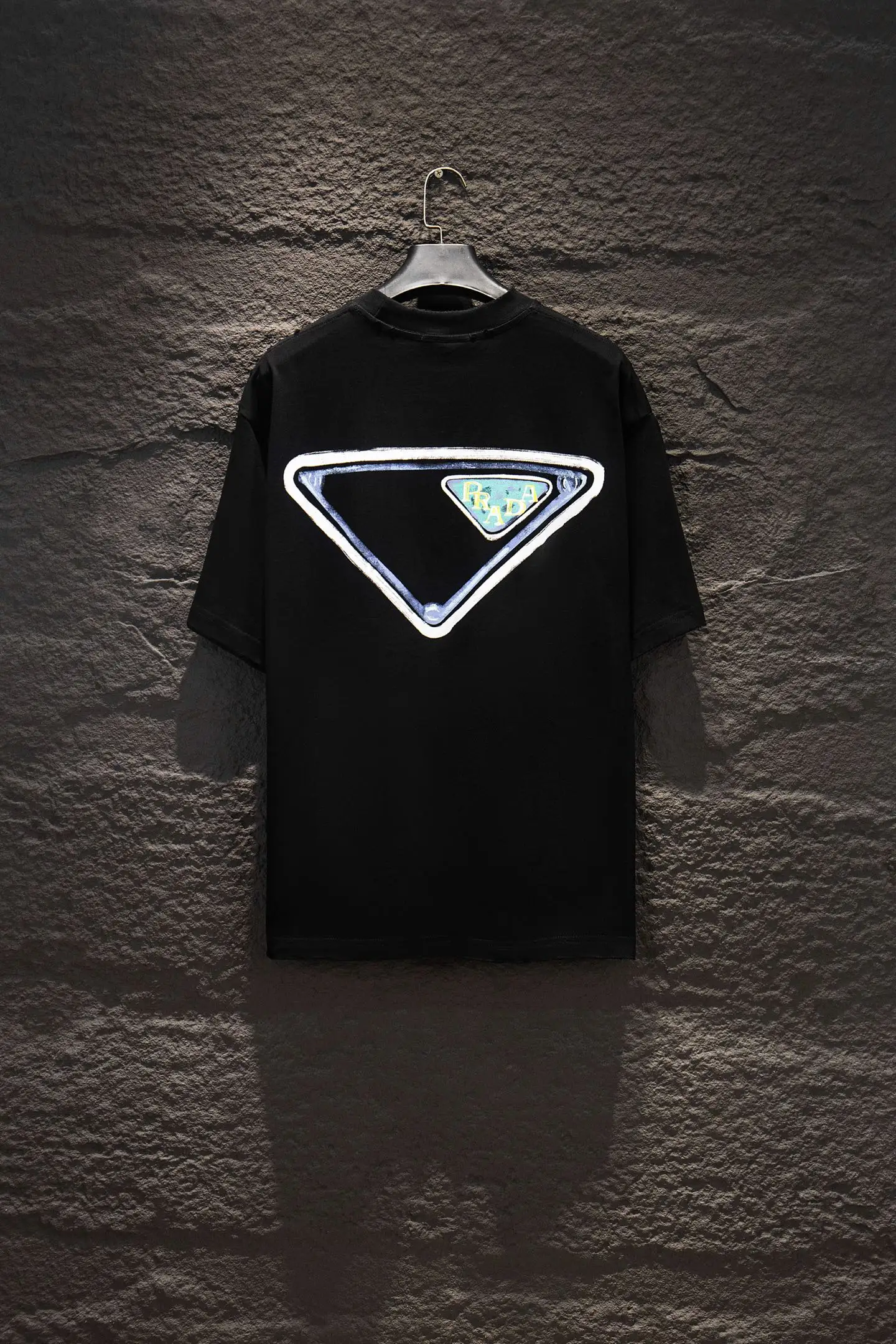 Graffiti Logo Oversized Cotton T-Shirt D12515072 — view 2