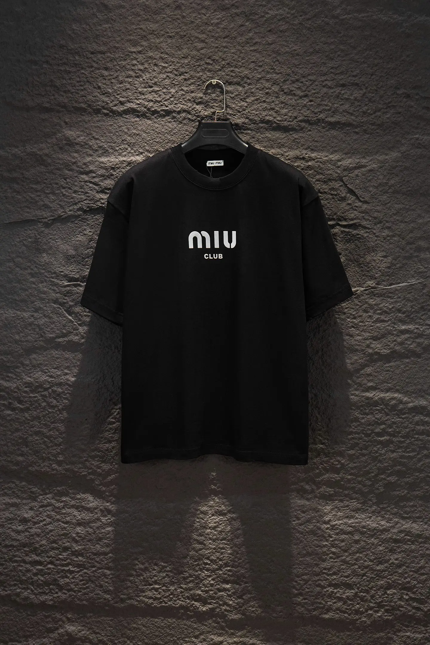 Logo-Print Flocked Cotton-Jersey T-Shirt D11915062