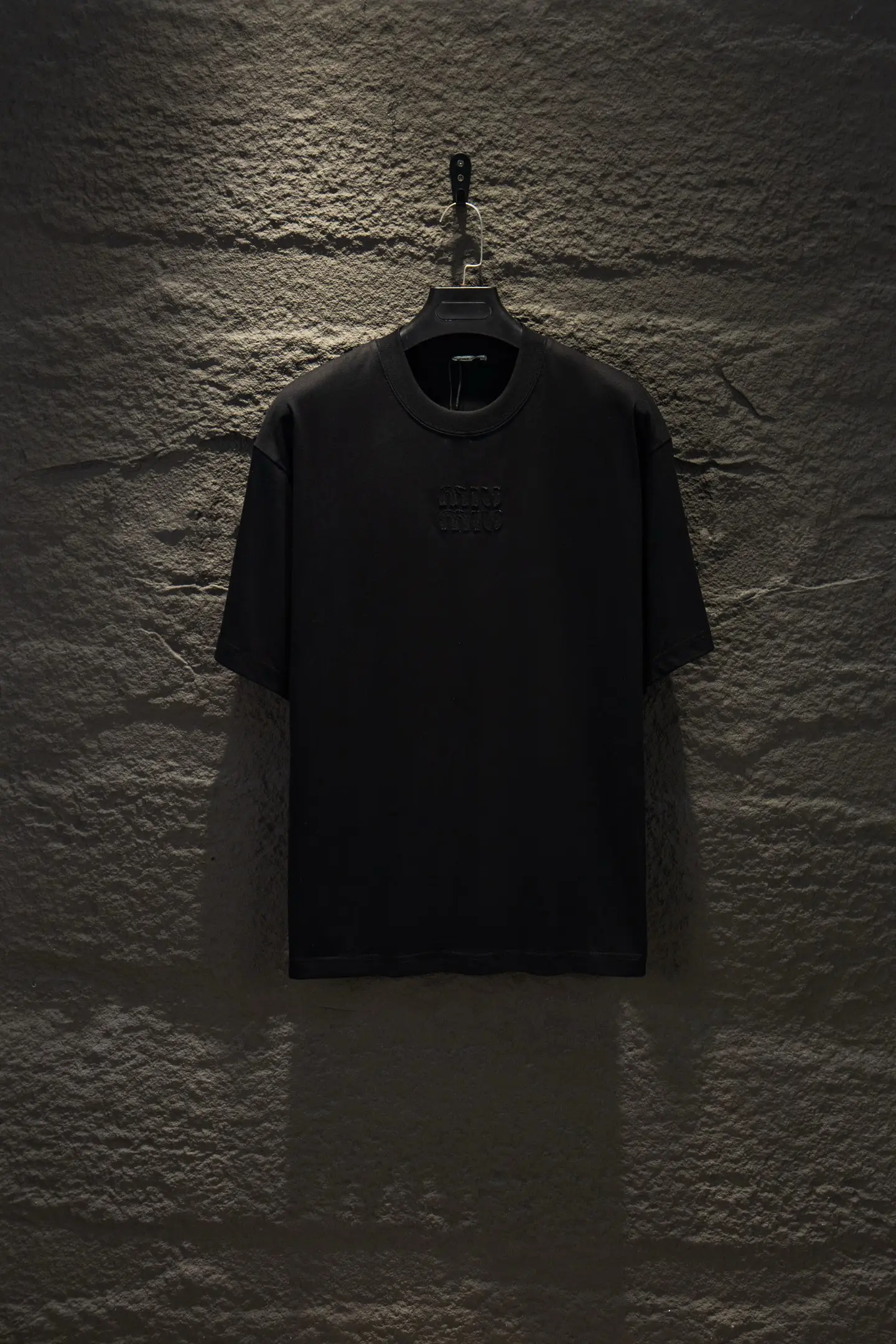 Embroidered Logo Oversized Cotton T-Shirt D11912278