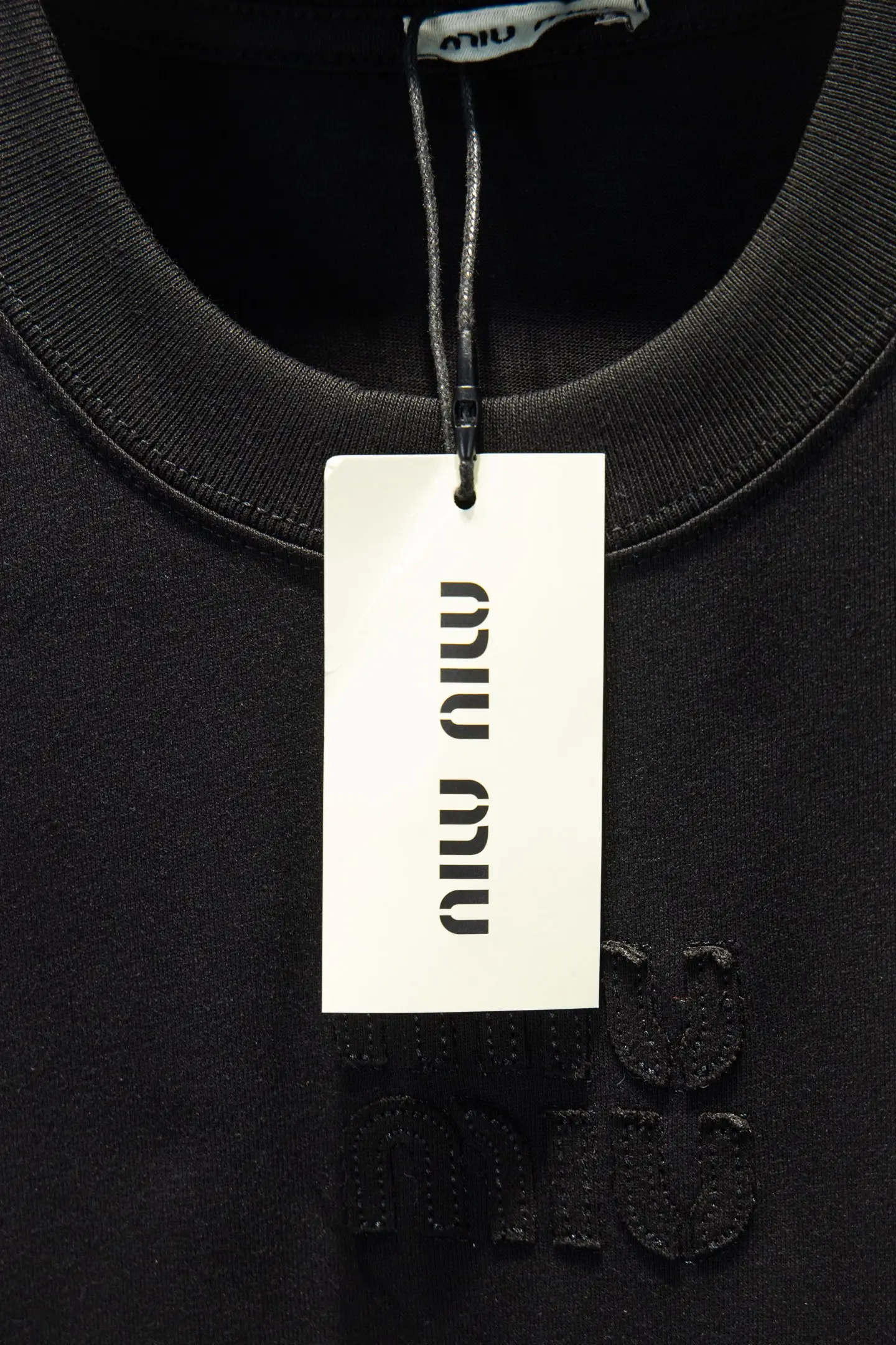 Embroidered Logo Oversized Cotton T-Shirt D11912278 — view 8