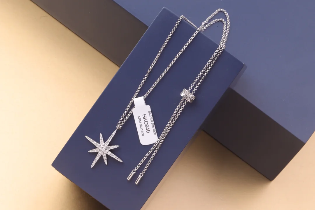 Météorites Star Pendant Necklace (Sterling Silver) D16017463 — view 3