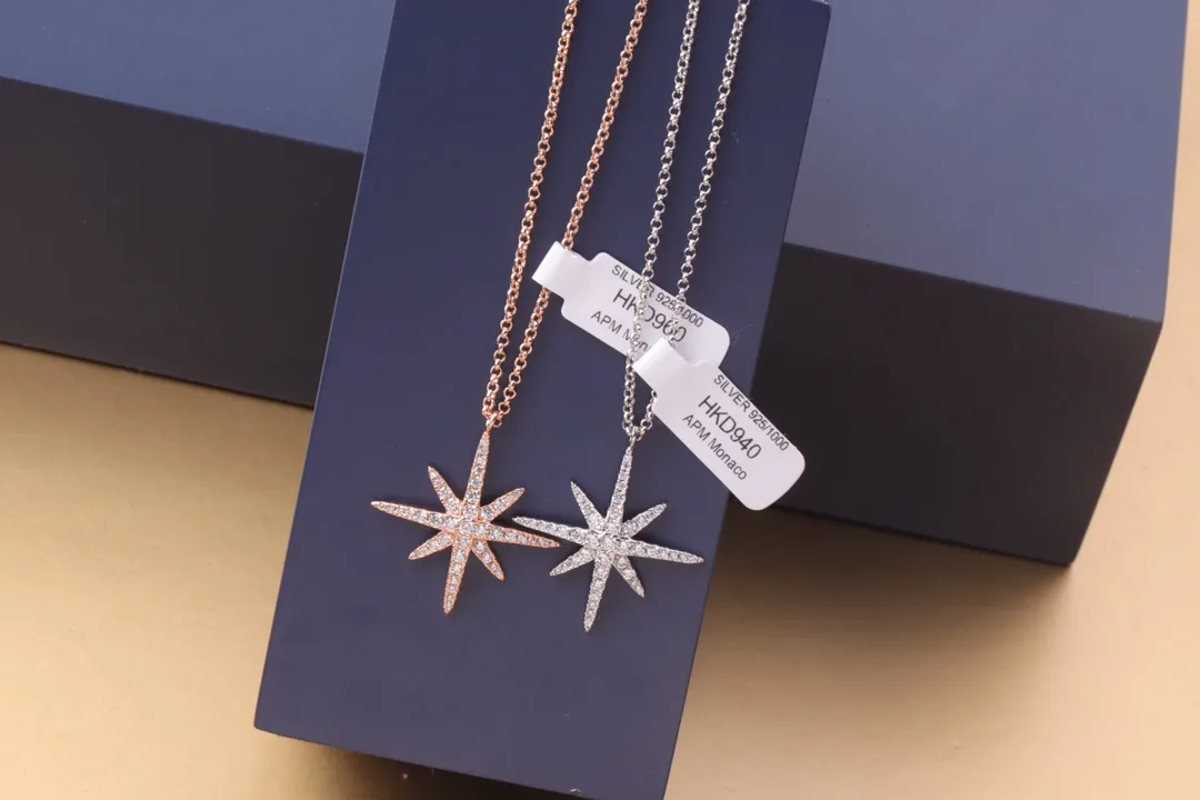 Météorites Star Pendant Necklace (Sterling Silver) D16017463 — view 6