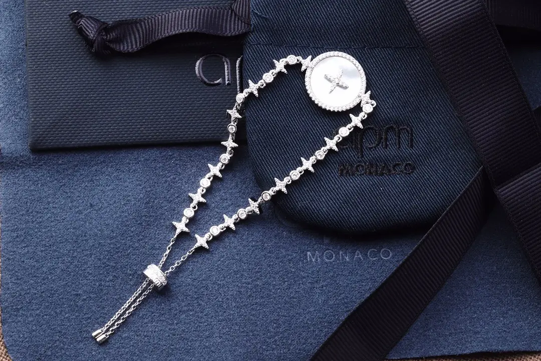 APM Monaco Meteorites Mother-of-Pearl Star Bracelet D24017628 — view 6