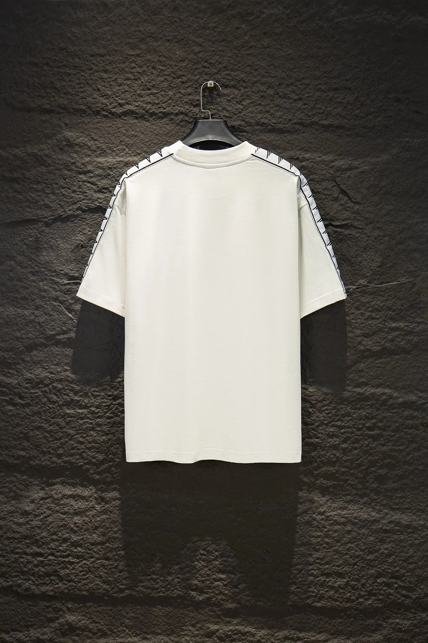 Oversized Logo-Tape Cotton T-Shirt D10522959 — view 2