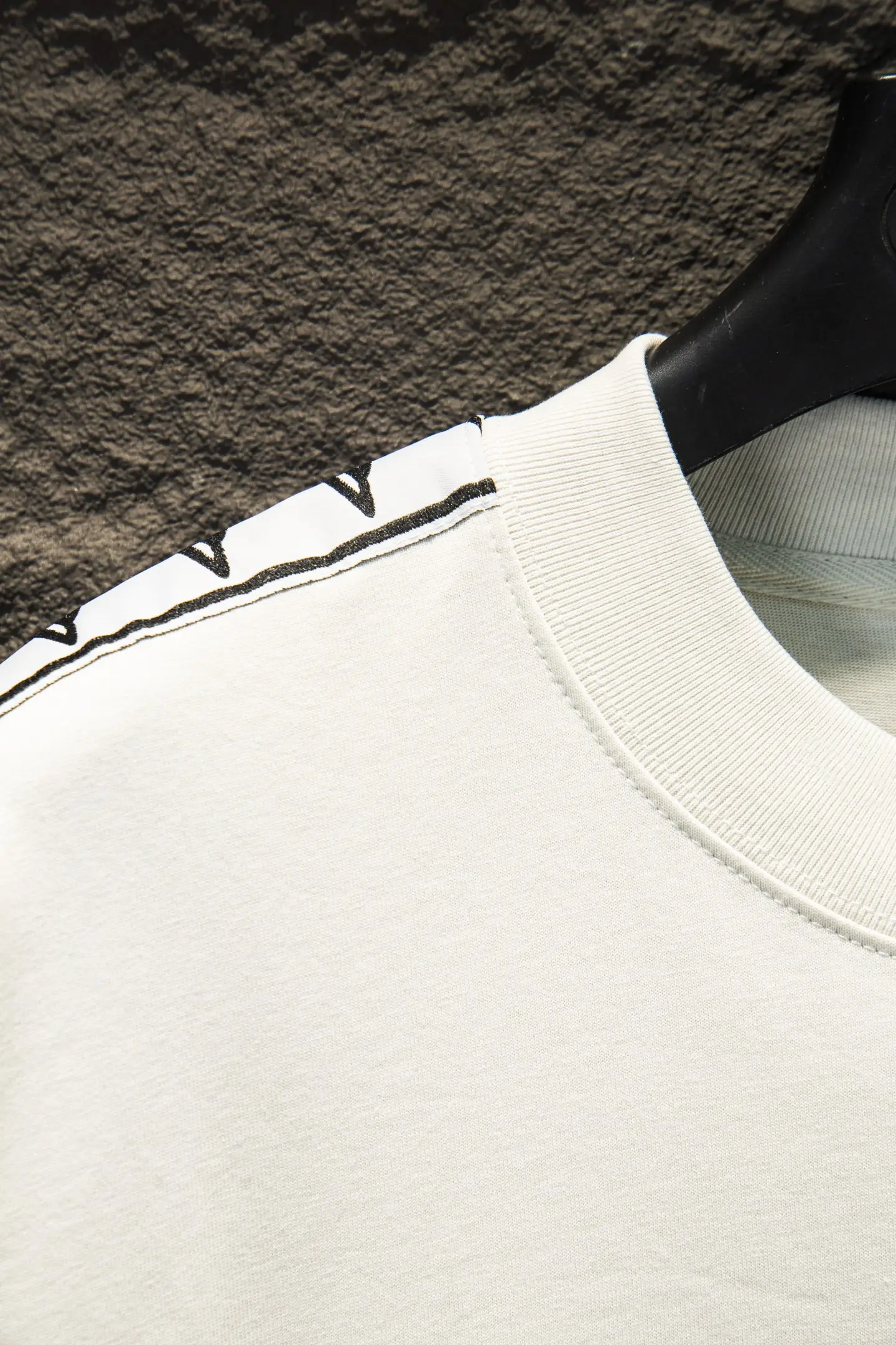 Oversized Logo-Tape Cotton T-Shirt D10522959 — view 4