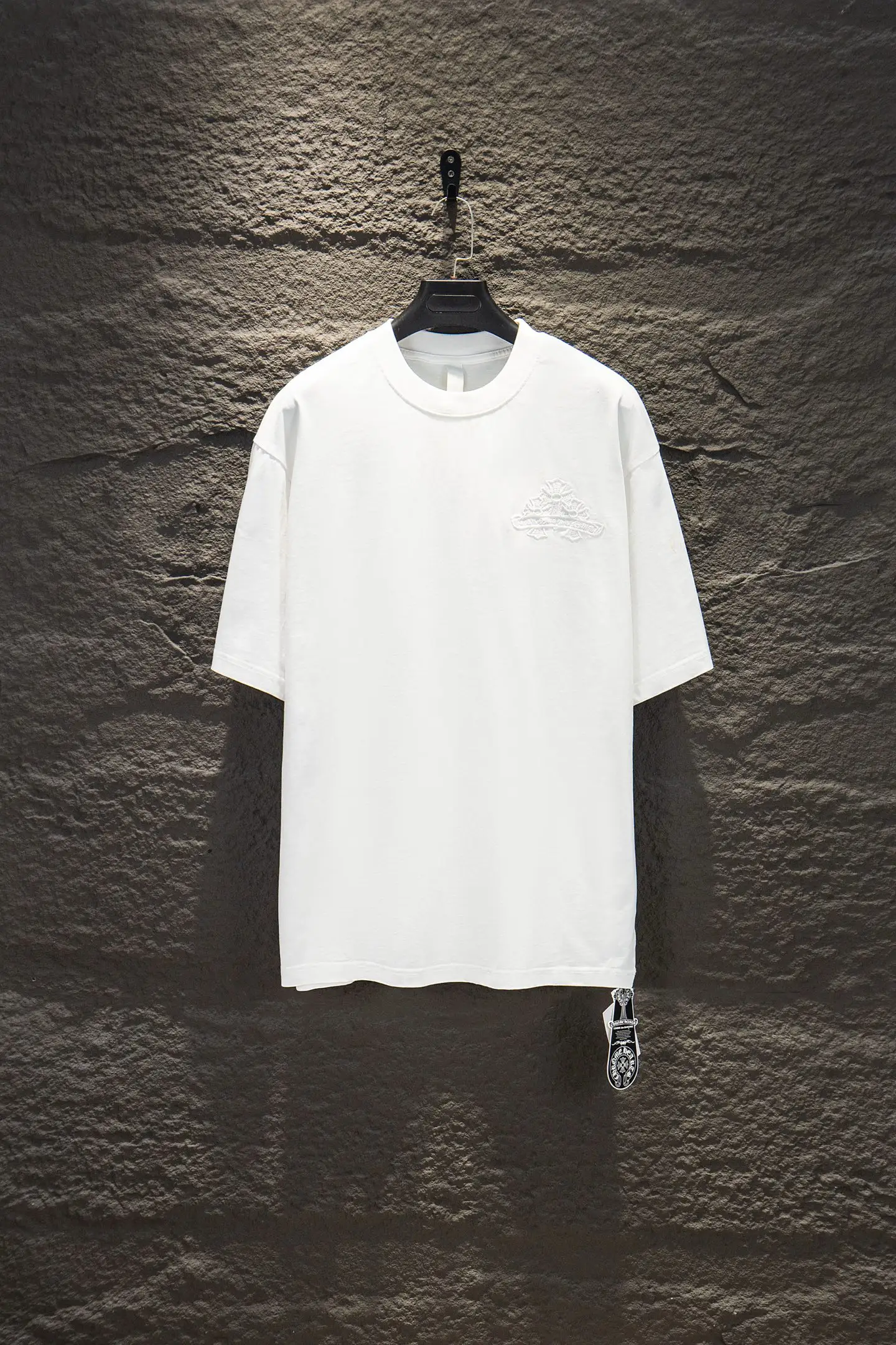 Embroidered Oversized Cotton T-Shirt D11522926