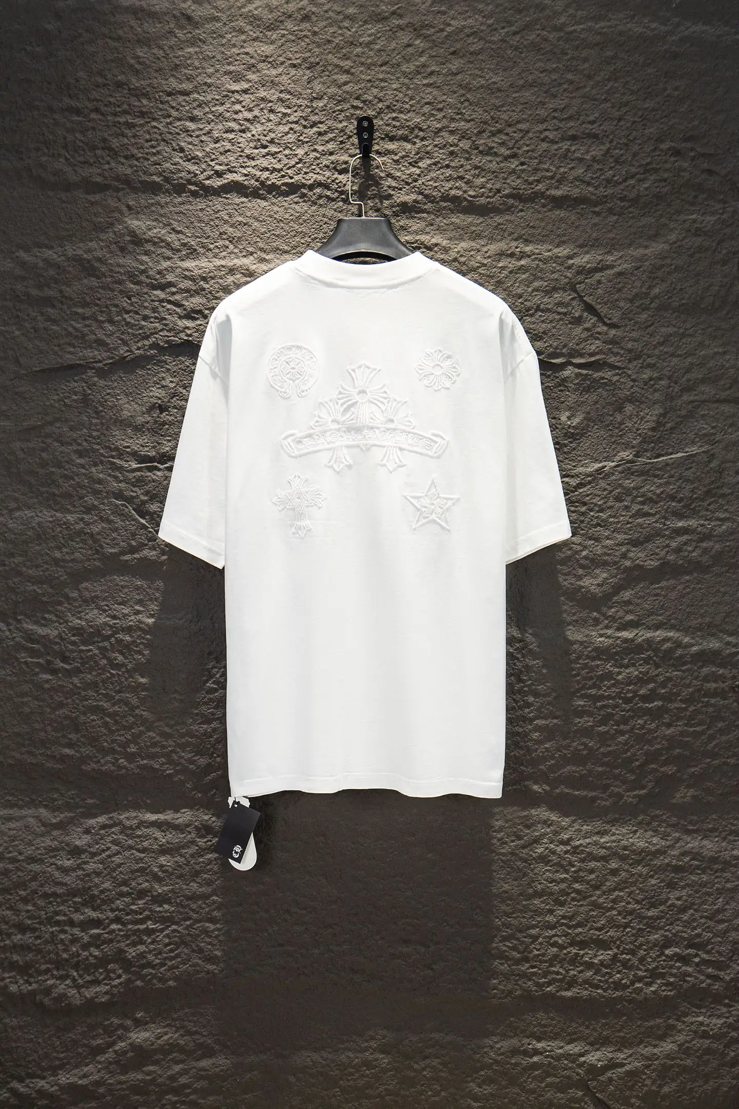 Embroidered Oversized Cotton T-Shirt D11522926 — view 2