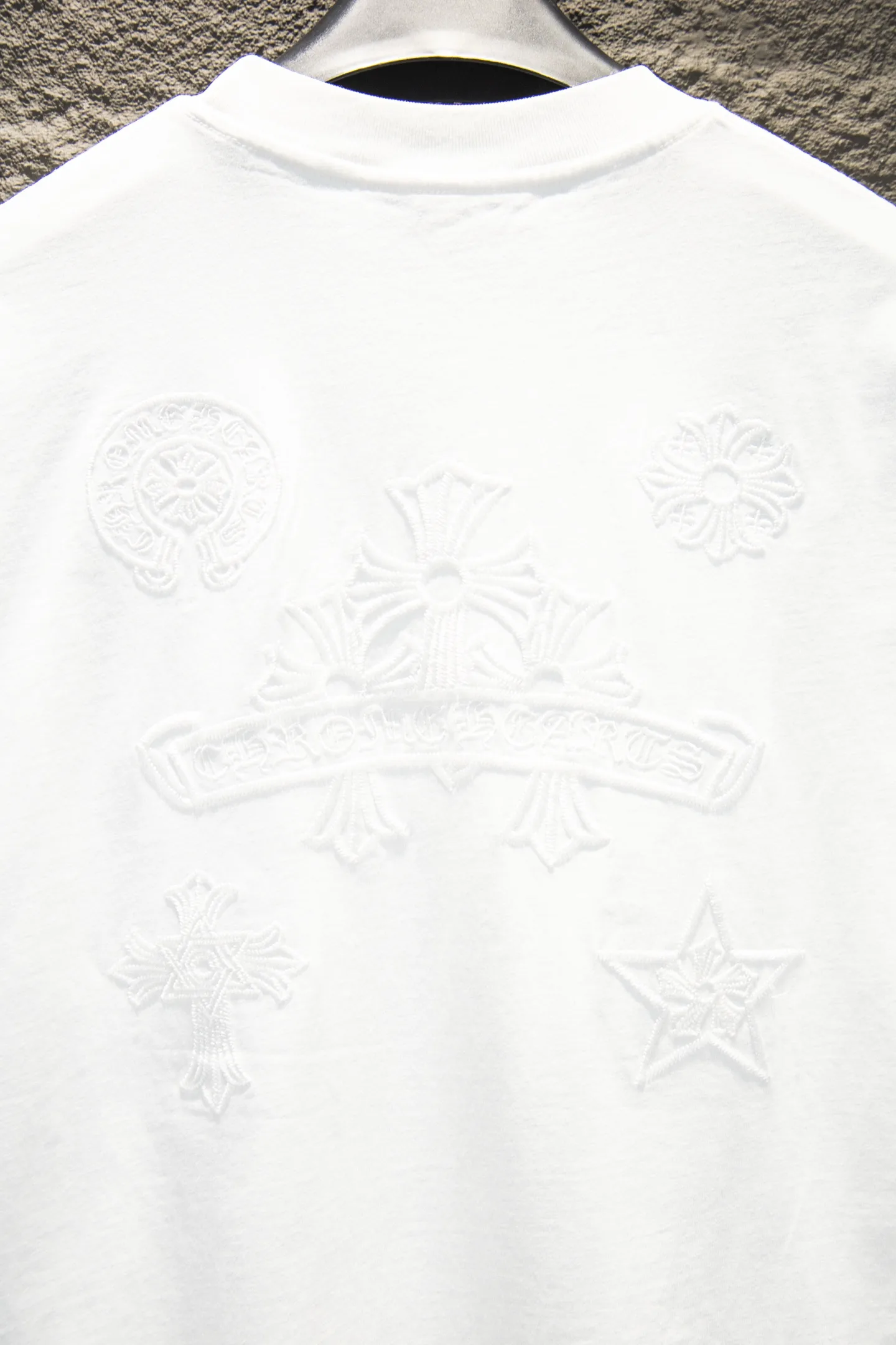 Embroidered Oversized Cotton T-Shirt D11522926 — view 5