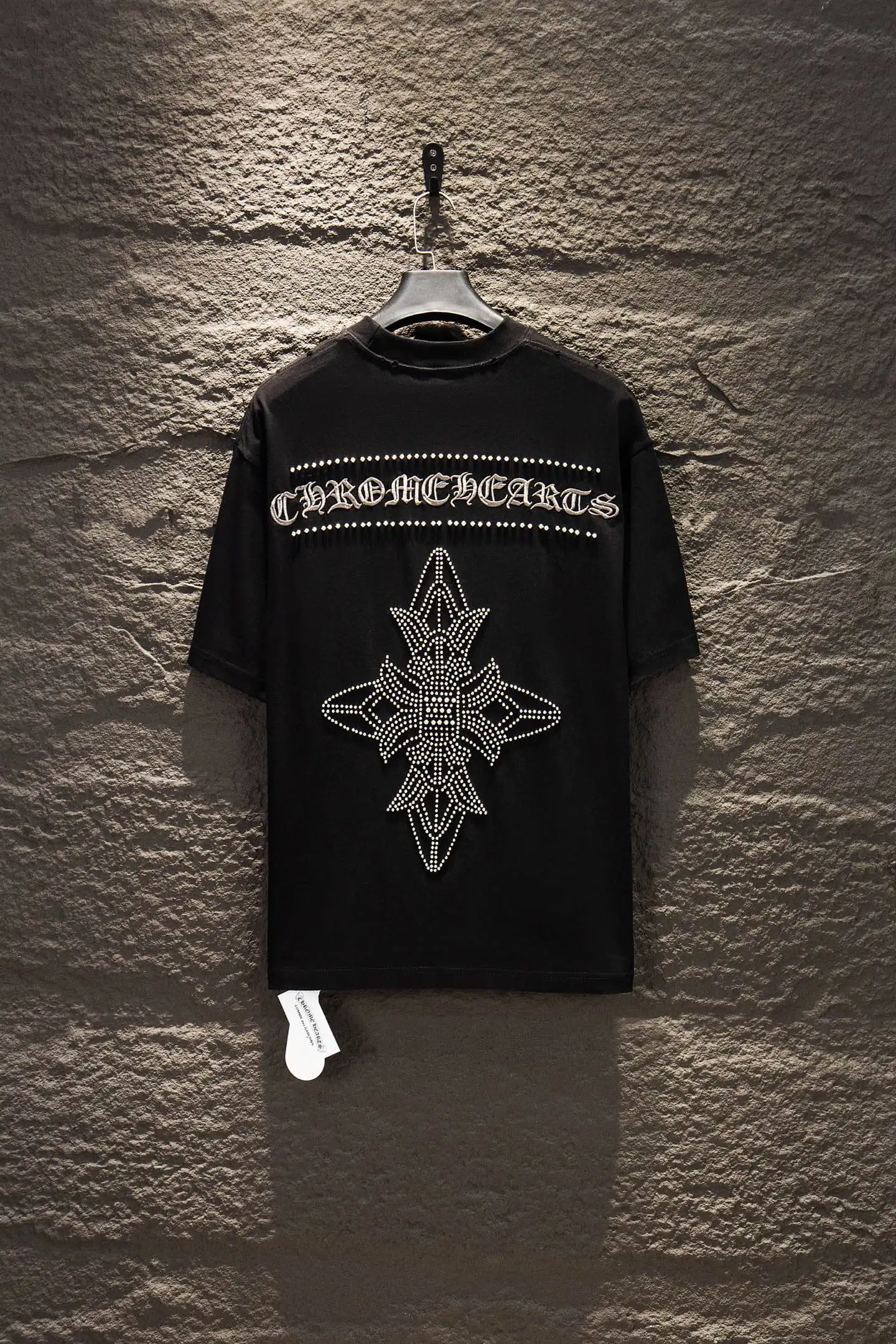 Embroidered Oversized Cotton T-Shirt D12922923 — view 2