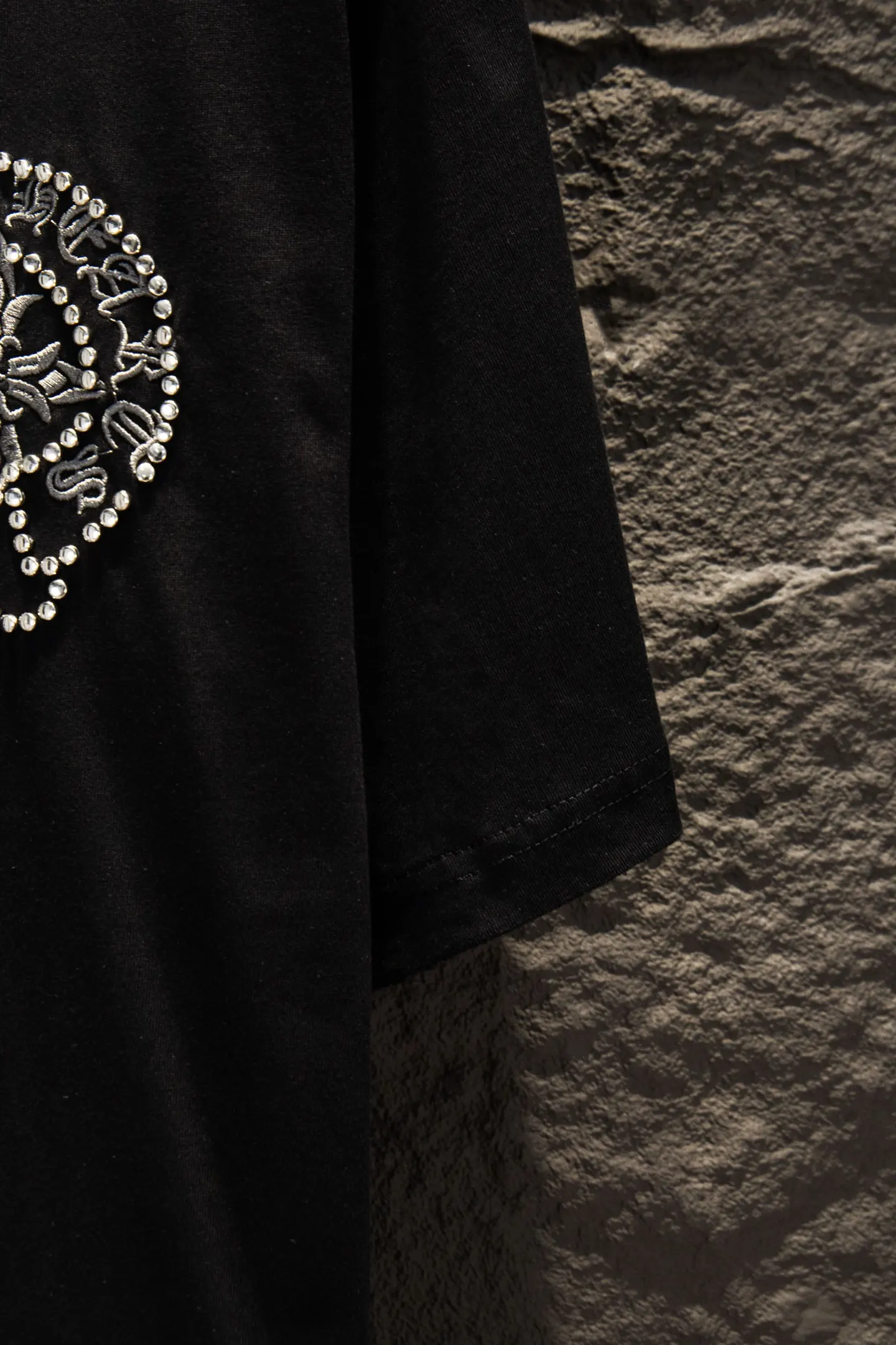 Embroidered Oversized Cotton T-Shirt D12922923 — view 7