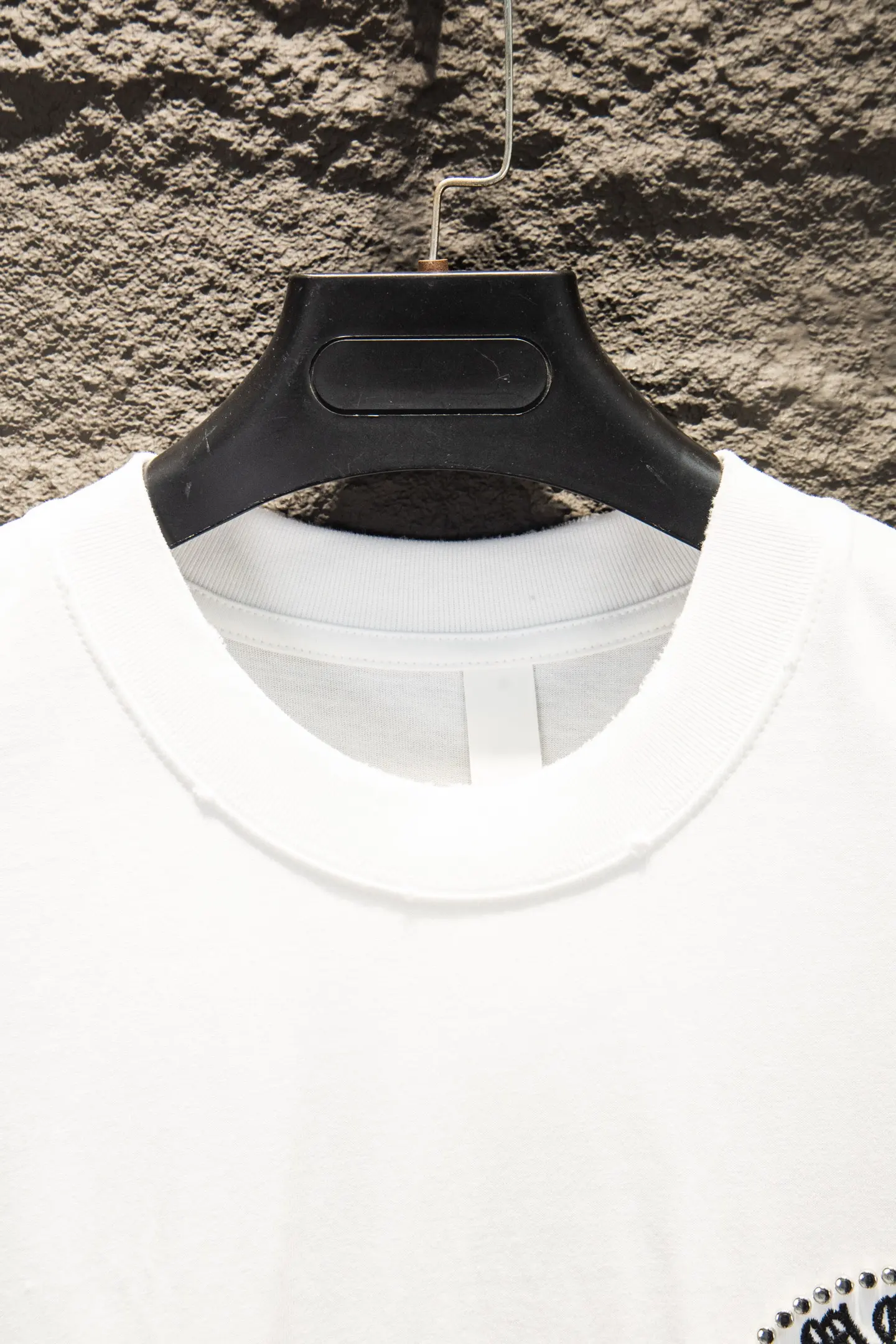 Embroidered Oversized Cotton T-Shirt D12922922 — view 3