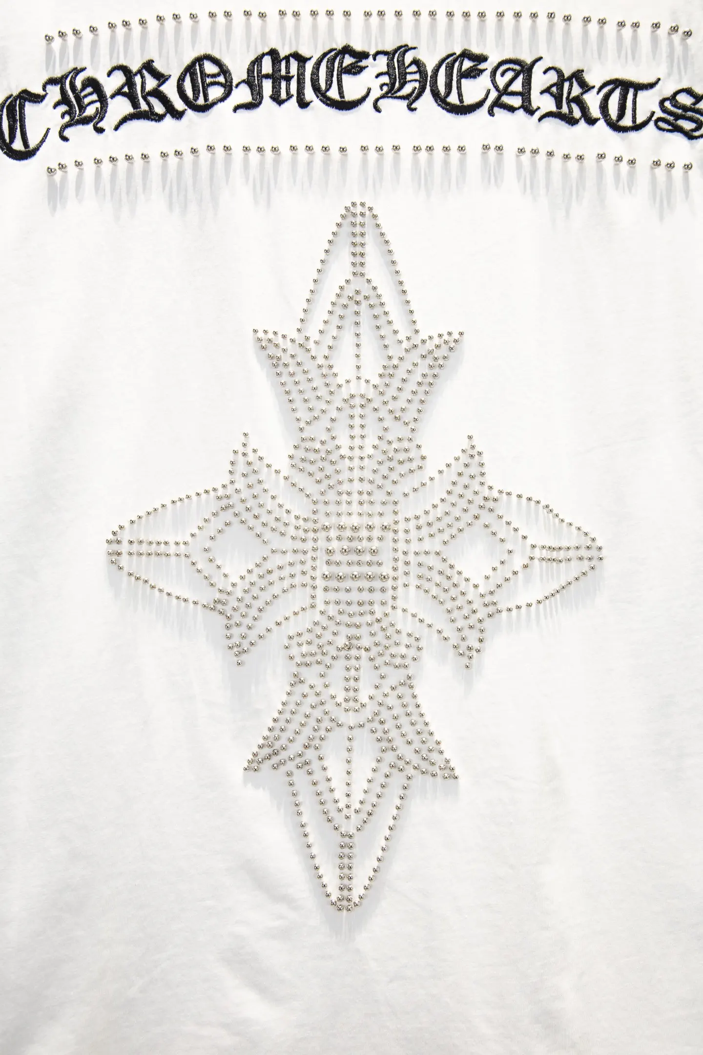 Embroidered Oversized Cotton T-Shirt D12922922 — view 5