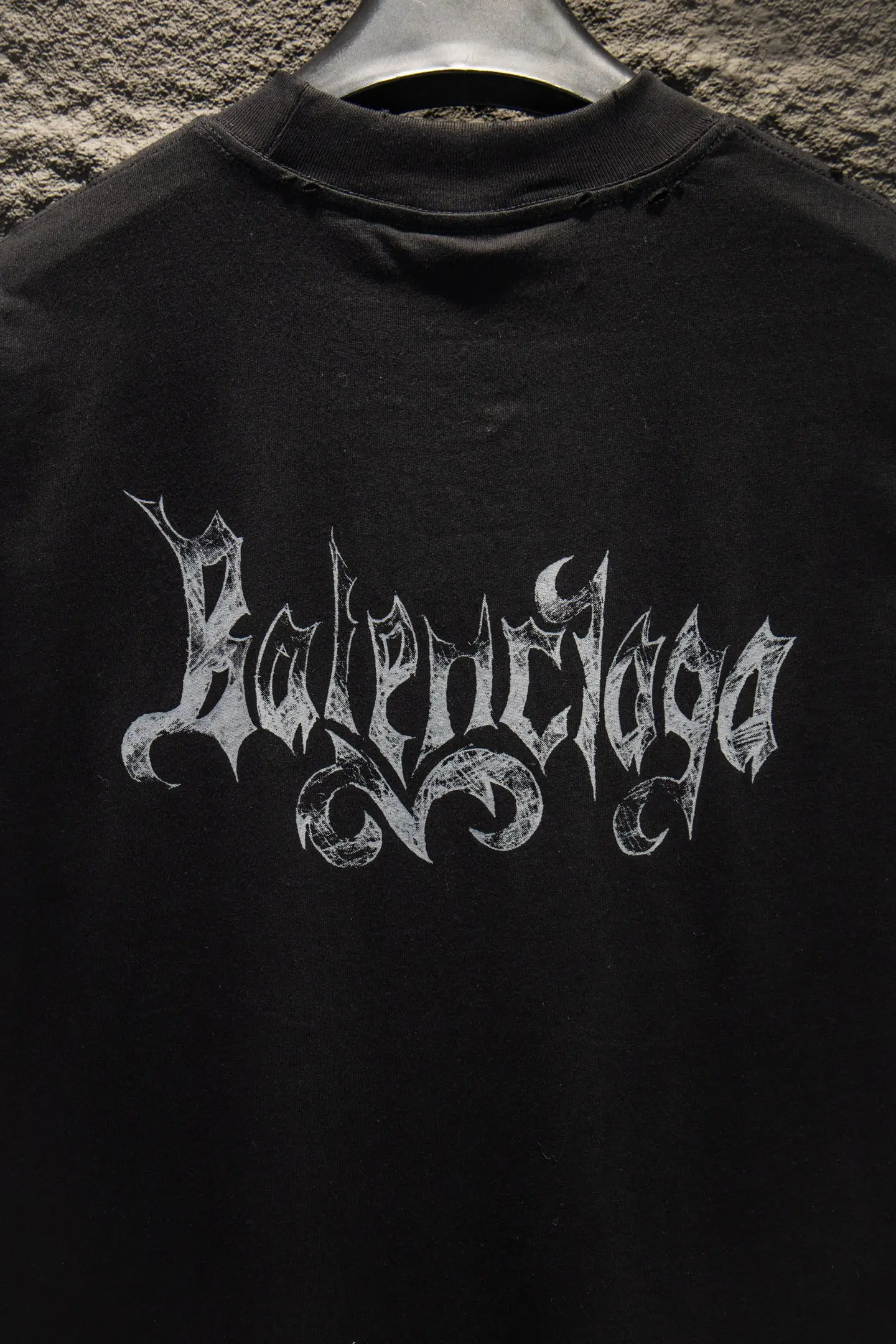 Oversized Distressed Logo T-Shirt D9922927 — view 5