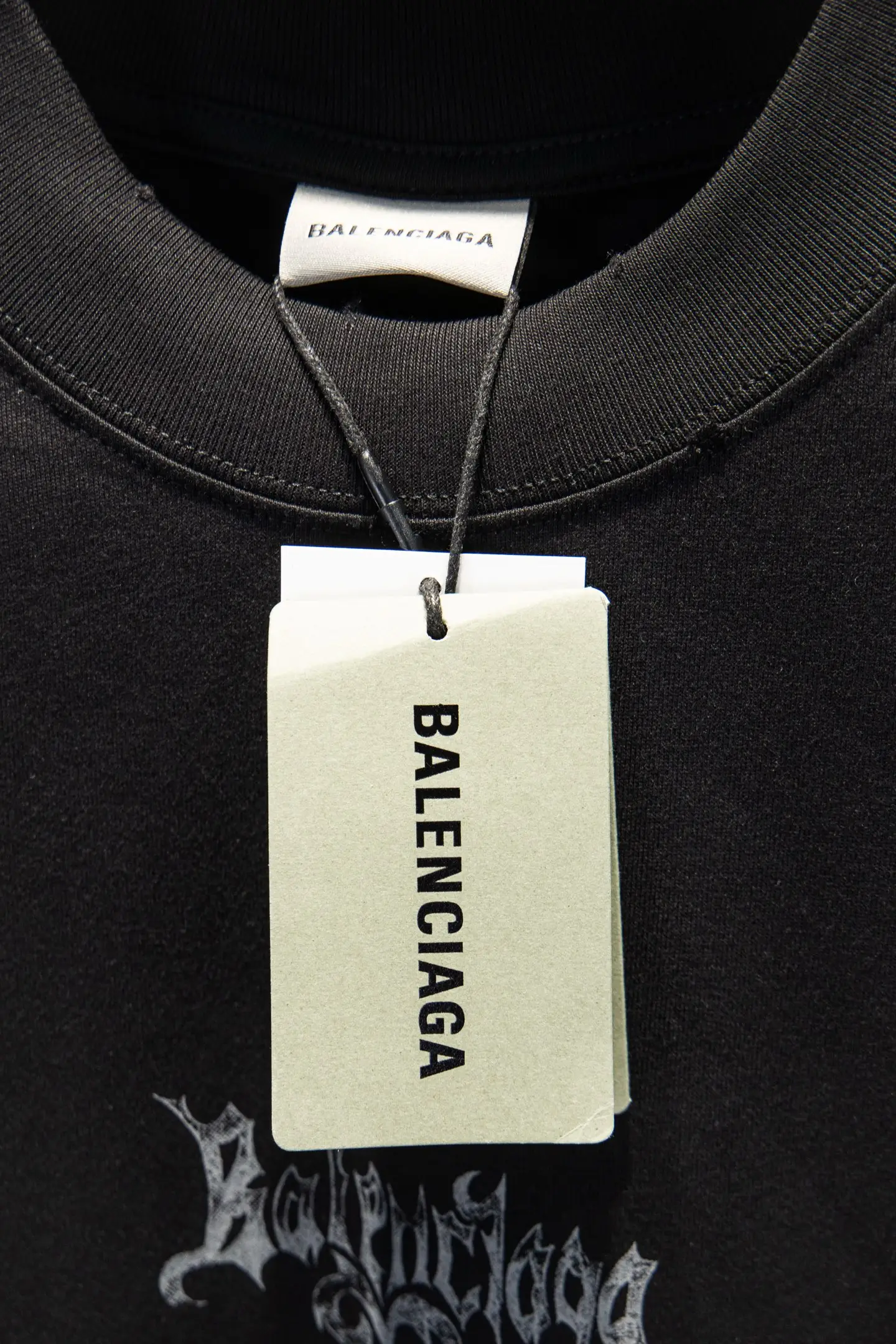 Oversized Distressed Logo T-Shirt D9922927 — view 8
