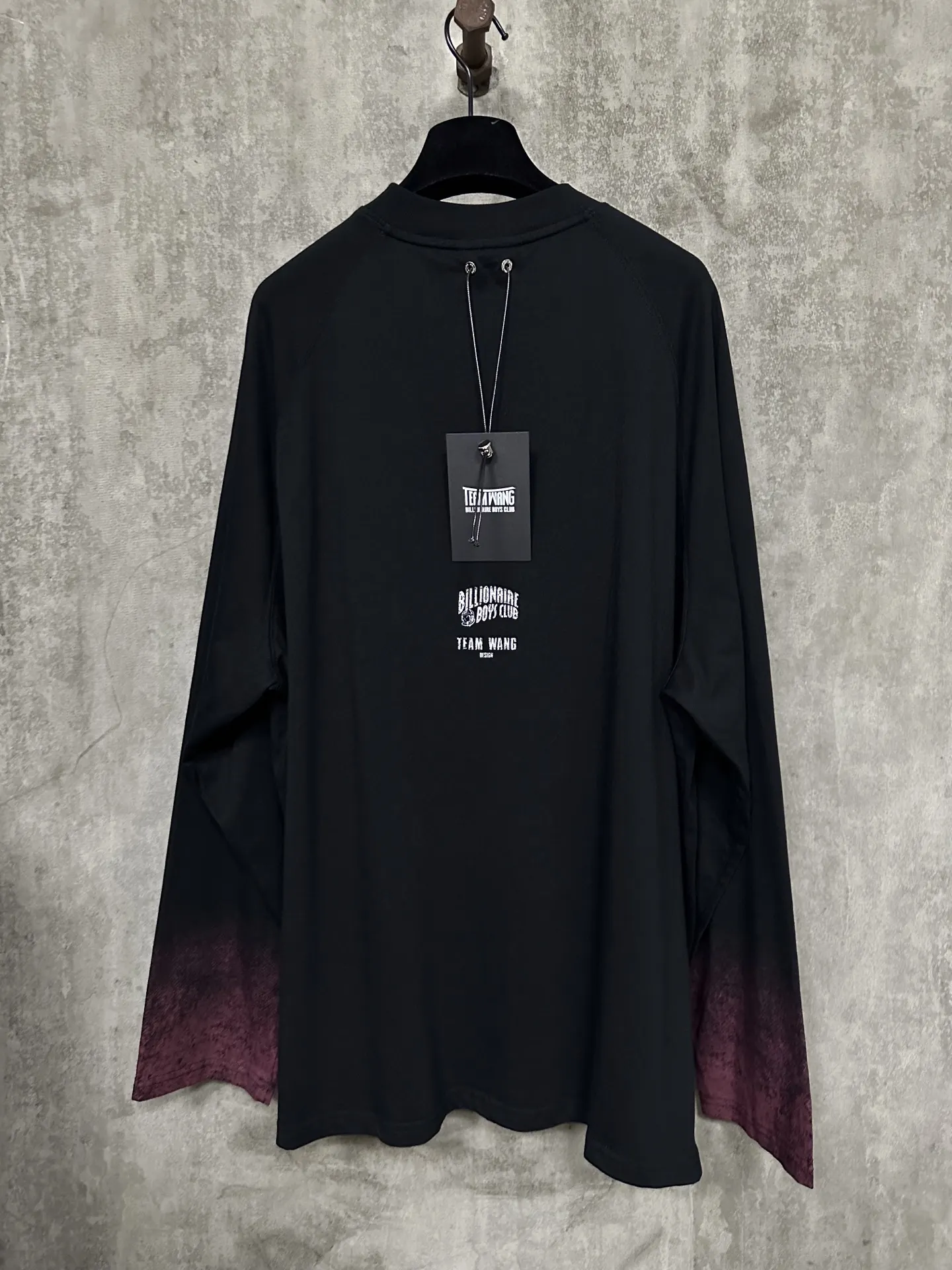TEAM WANG design x BBC Gradient Long-Sleeve T-Shirt D16011941 — view 2