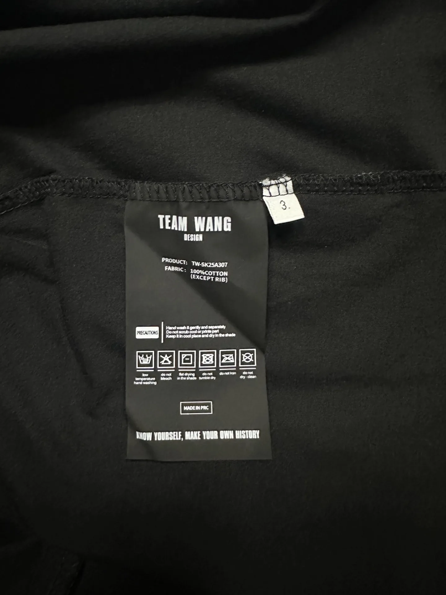 TEAM WANG design x BBC Gradient Long-Sleeve T-Shirt D16011941 — view 9