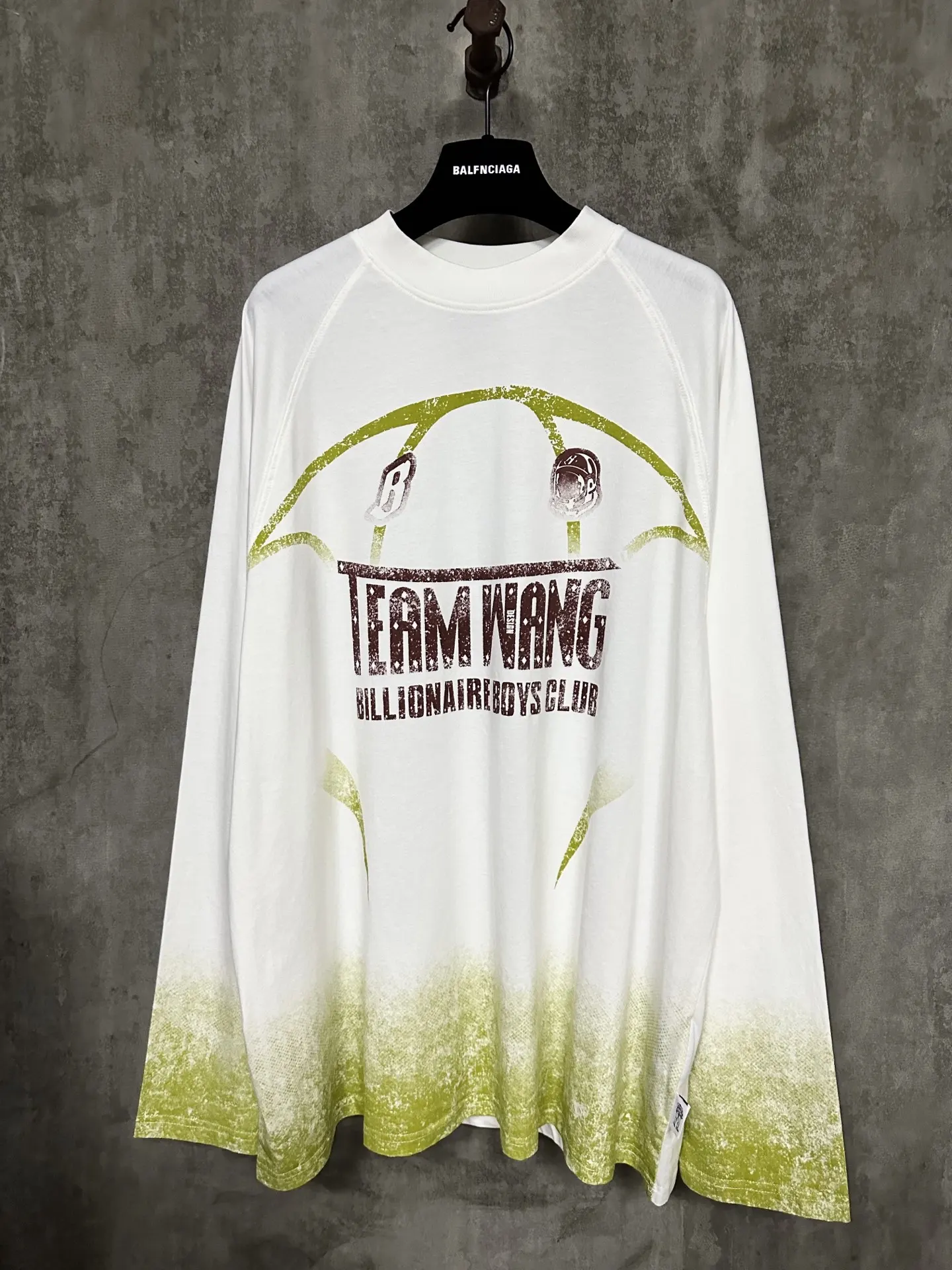 Team Wang x BBC Gradient Long-Sleeve T-Shirt D16011942