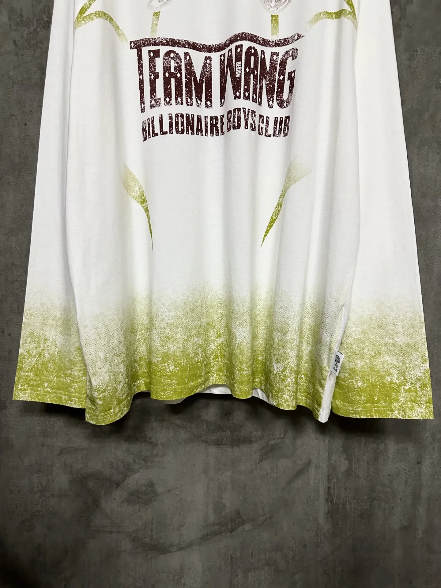 Team Wang x BBC Gradient Long-Sleeve T-Shirt D16011942 — view 4