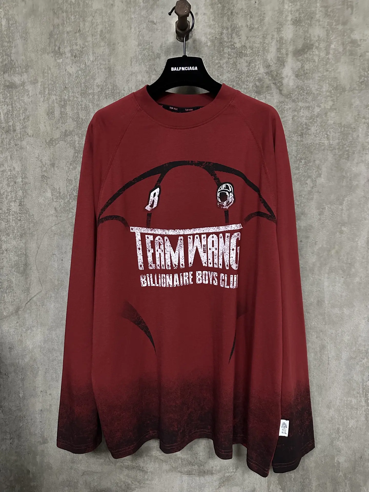 Team Wang x BBC Gradient Long-Sleeve T-Shirt D16011943
