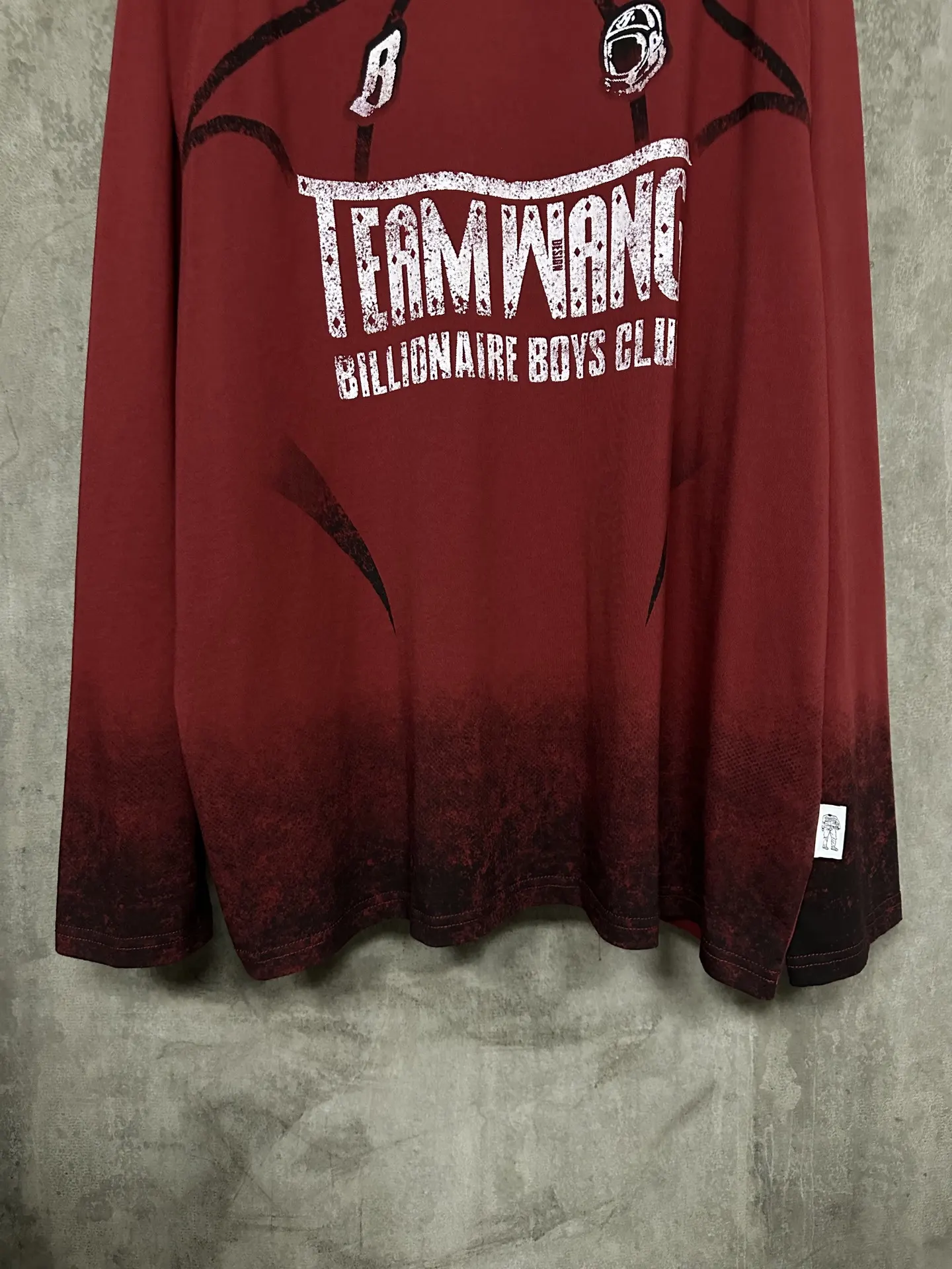 Team Wang x BBC Gradient Long-Sleeve T-Shirt D16011943 — view 4