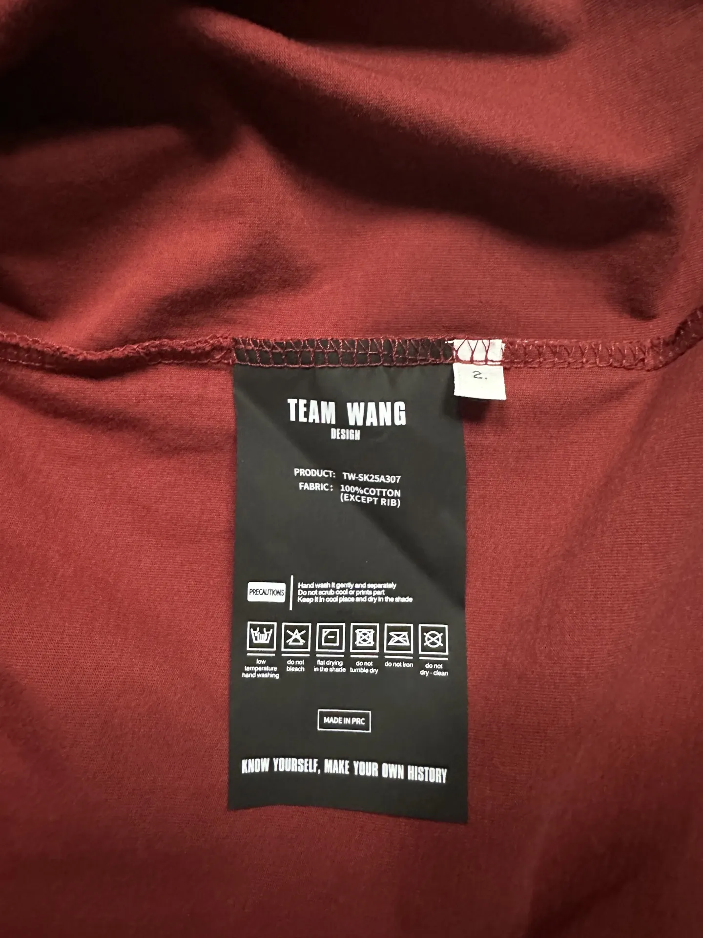 Team Wang x BBC Gradient Long-Sleeve T-Shirt D16011943 — view 9
