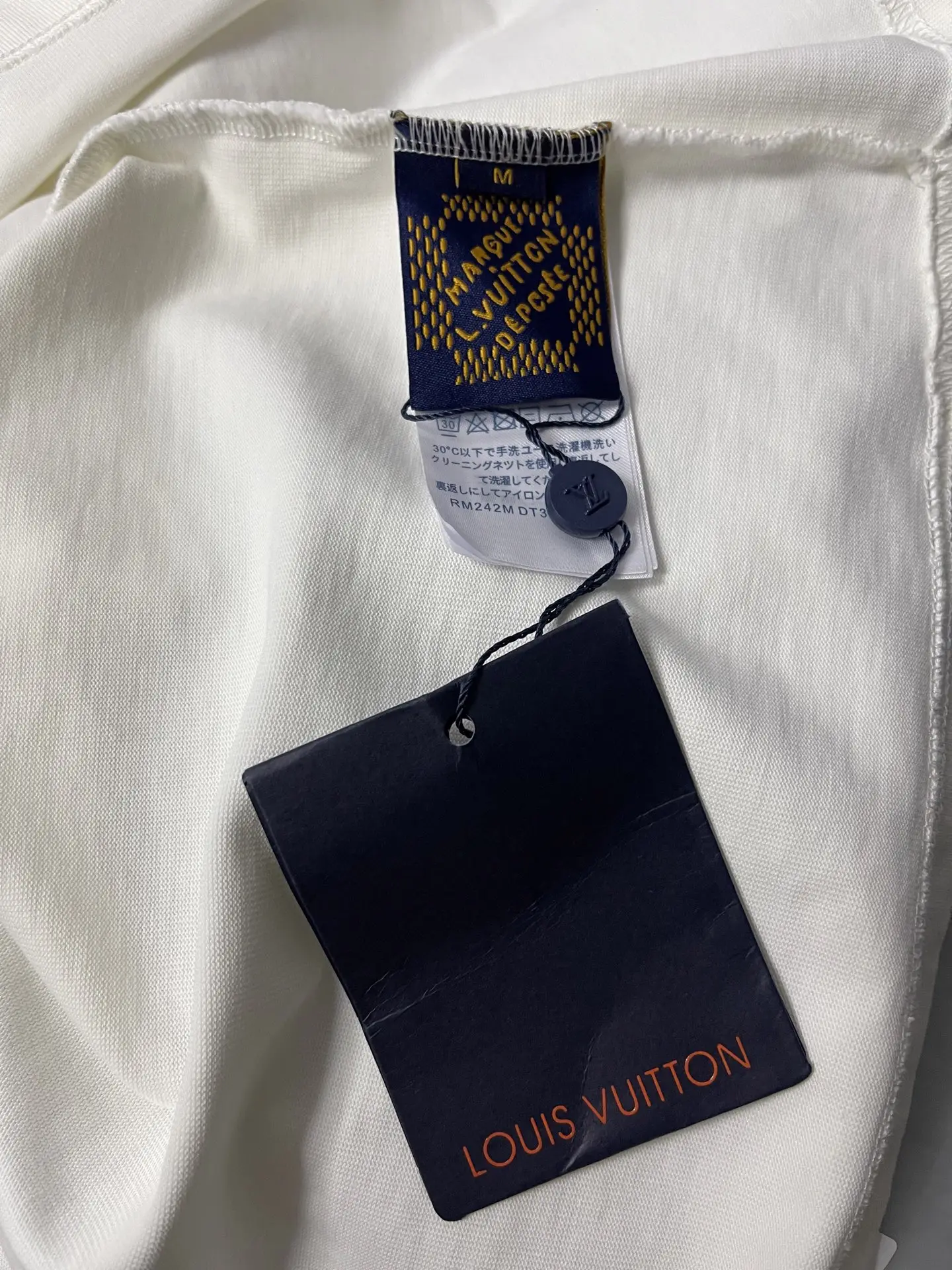 Hand-Painted Logo Heavyweight Cotton T-Shirt D17011936 — view 10