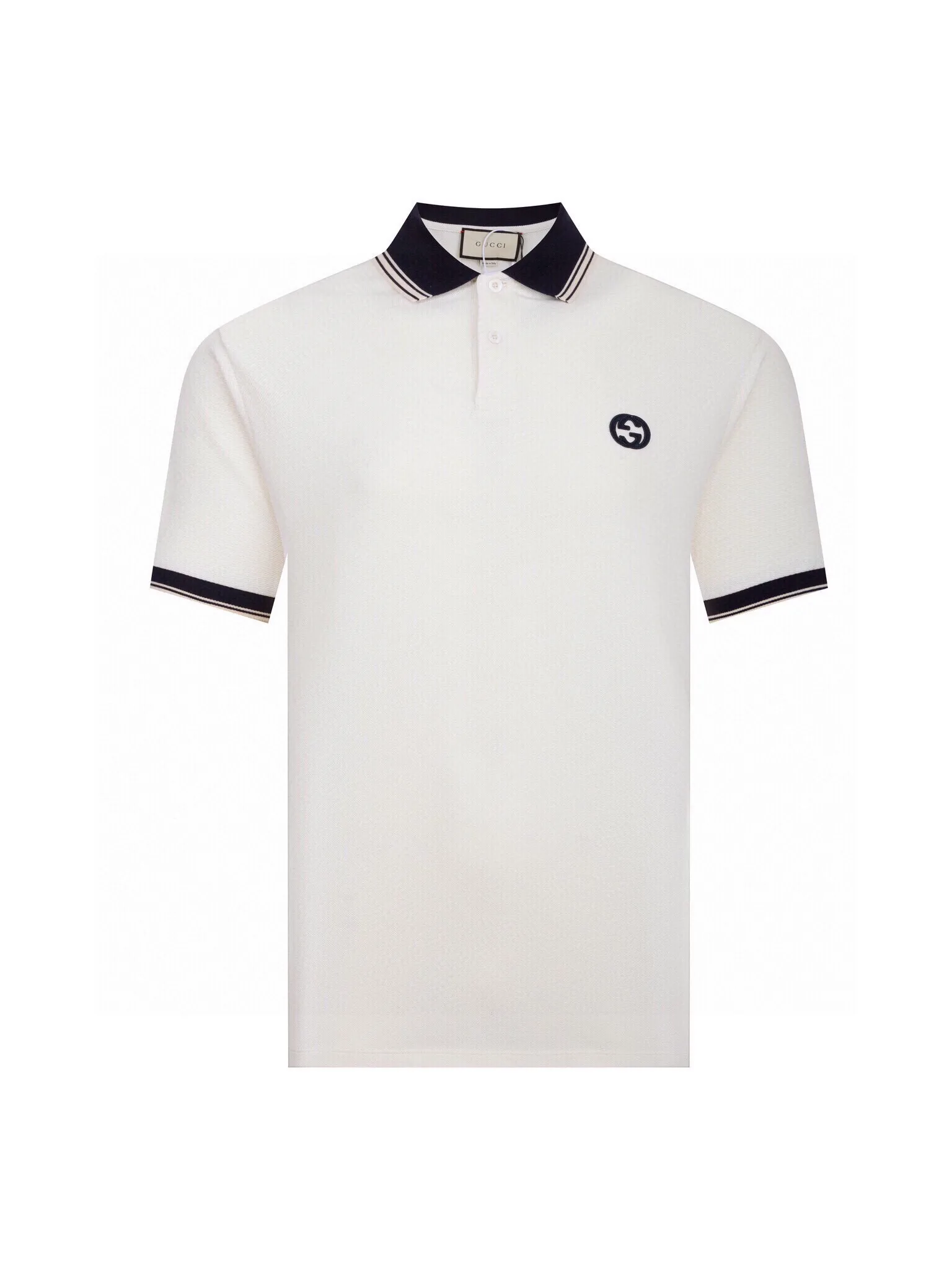 Interlocking G Cotton-Piqué Polo Shirt D6515990