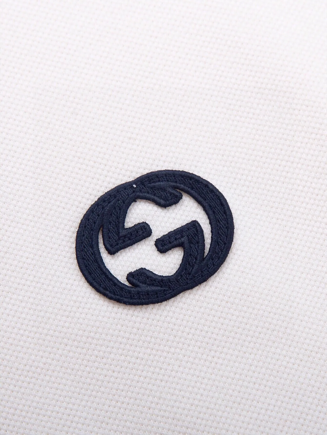 Interlocking G Cotton-Piqué Polo Shirt D6515990 — view 4