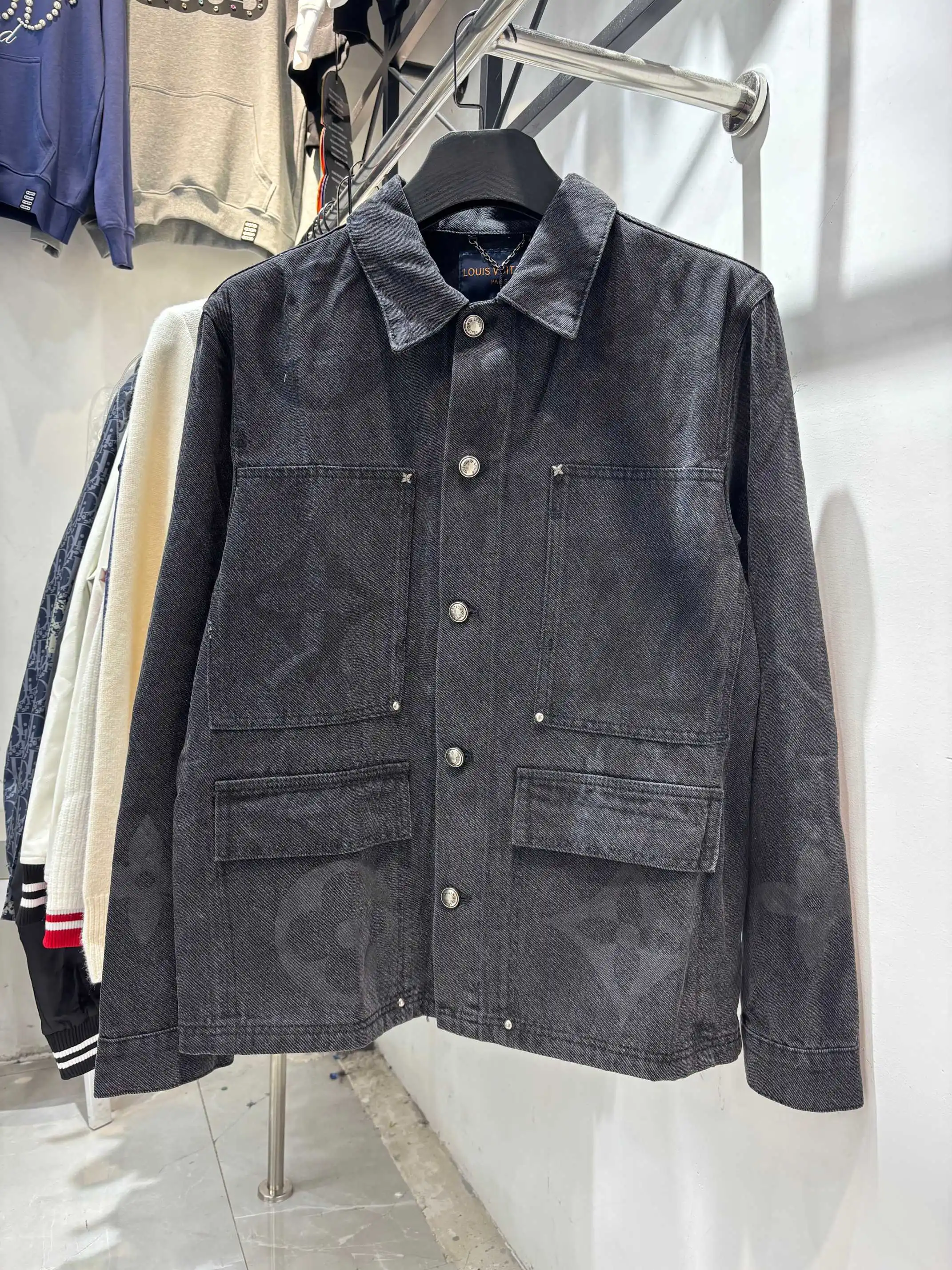 Monogram Gradient Washed Denim Jacket D16513444