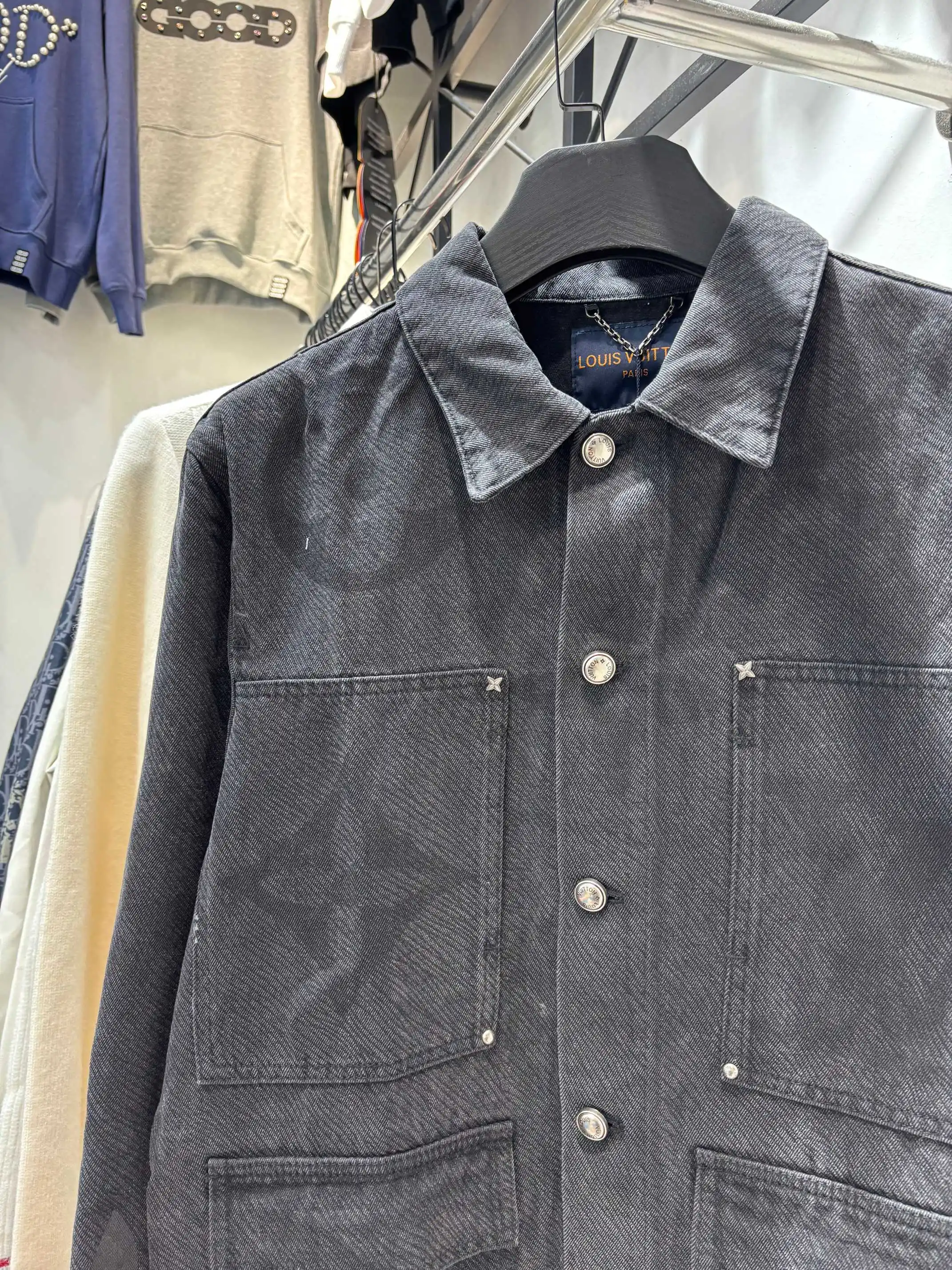 Monogram Gradient Washed Denim Jacket D16513444 — view 3