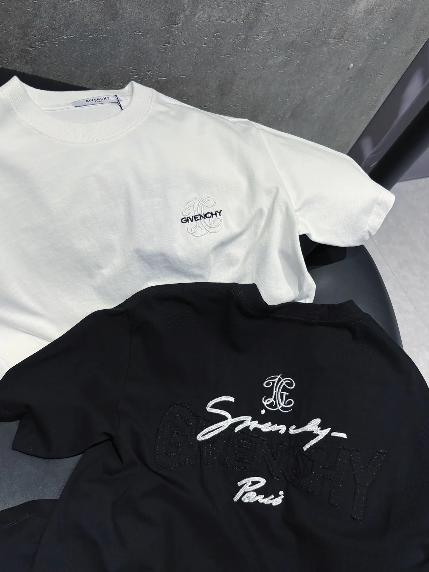 Logo Embroidered Cotton T-Shirt D9511220 — view 4