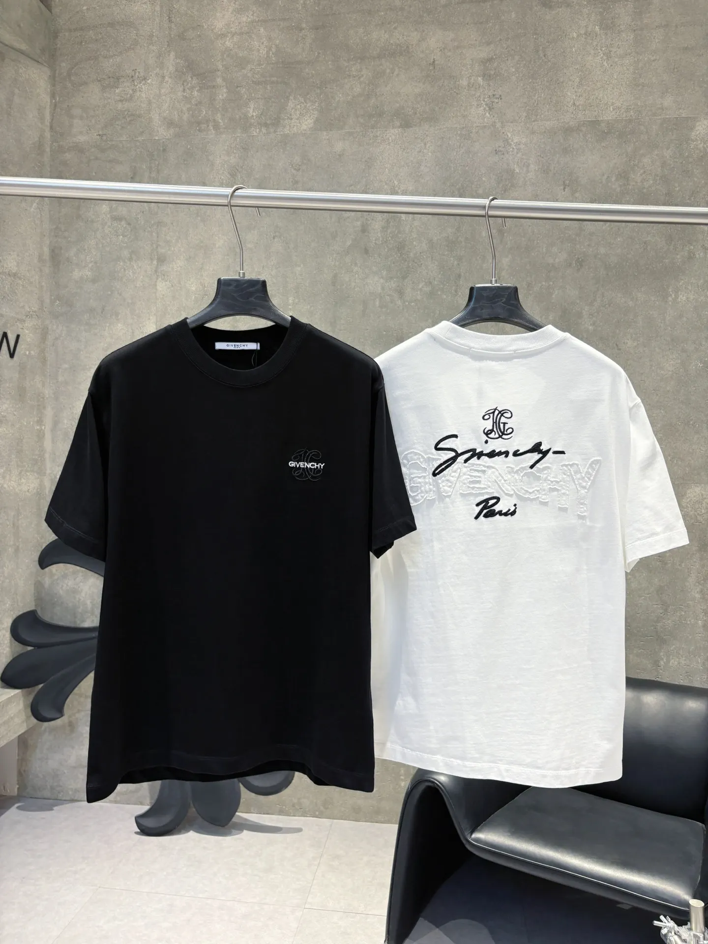 Logo Embroidered Cotton T-Shirt D9511220 — view 5