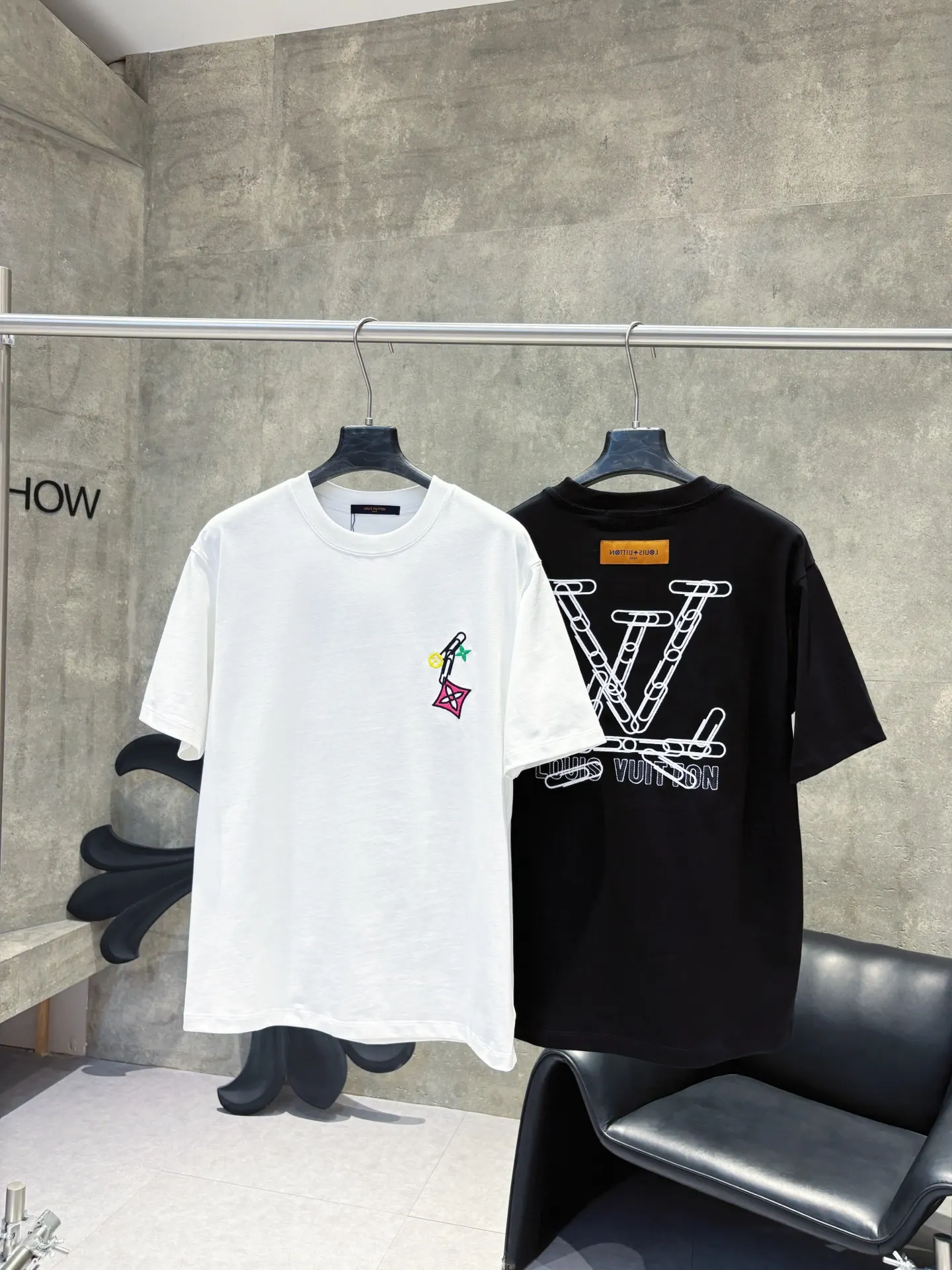 Embroidered Graphic Cotton T-Shirt D9511222 — view 5