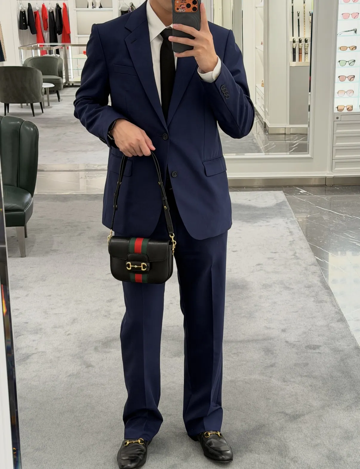 Gucci Horsebit 1955 Mini Shoulder Bag D31018022 — view 4
